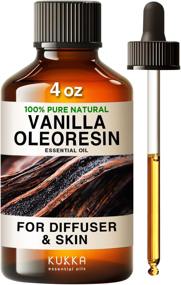 Kukka Vanilla Essential Oil, 100% Pure Natural Vanilla Oleoresin, Special Vanill...