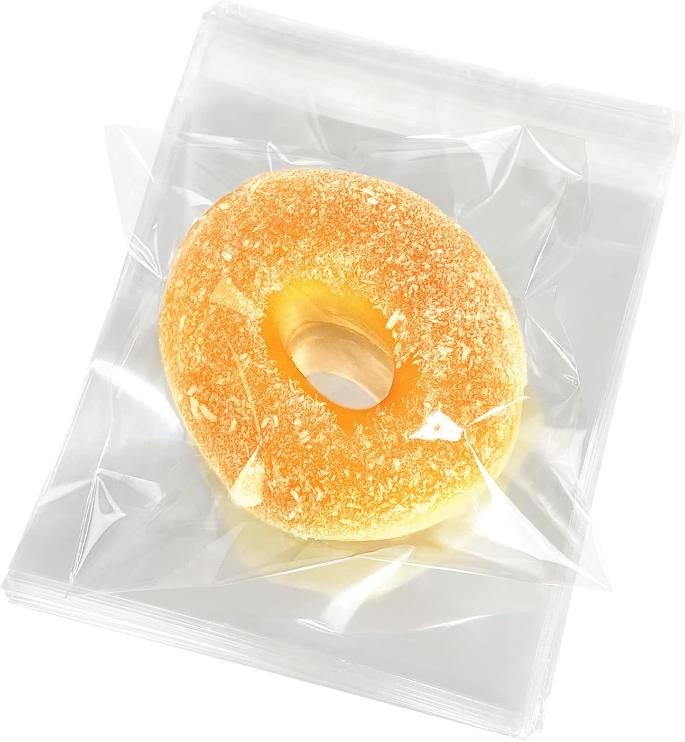 Cookie Bags for Gift Giving,Self Sealing Cellophane Bags 5x5 Inches,Clear Reseal...