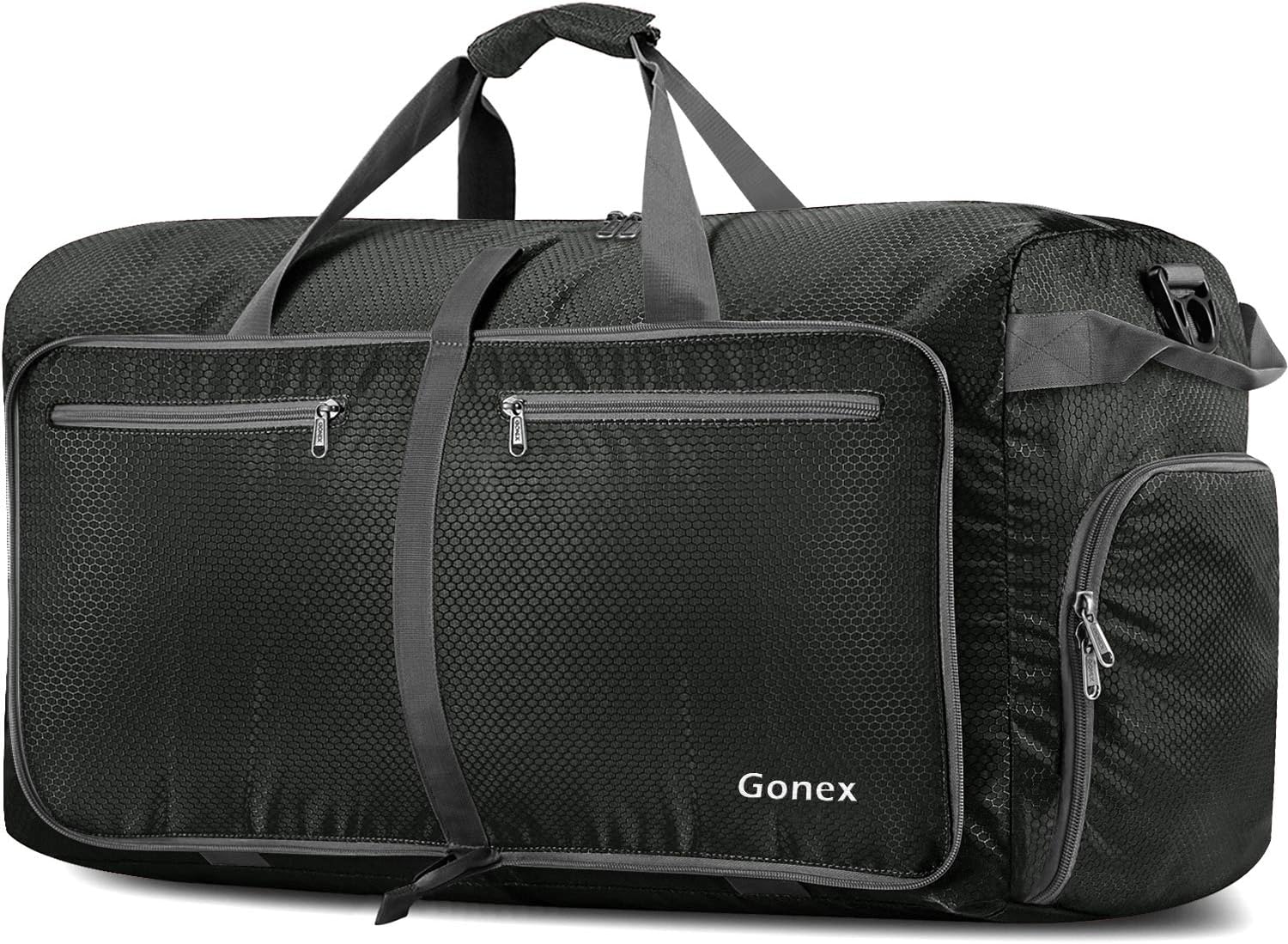 Gonex 40L 60L 80L 100L 150L Large Foldable Travel Duffle Bag with Shoes Compartm...