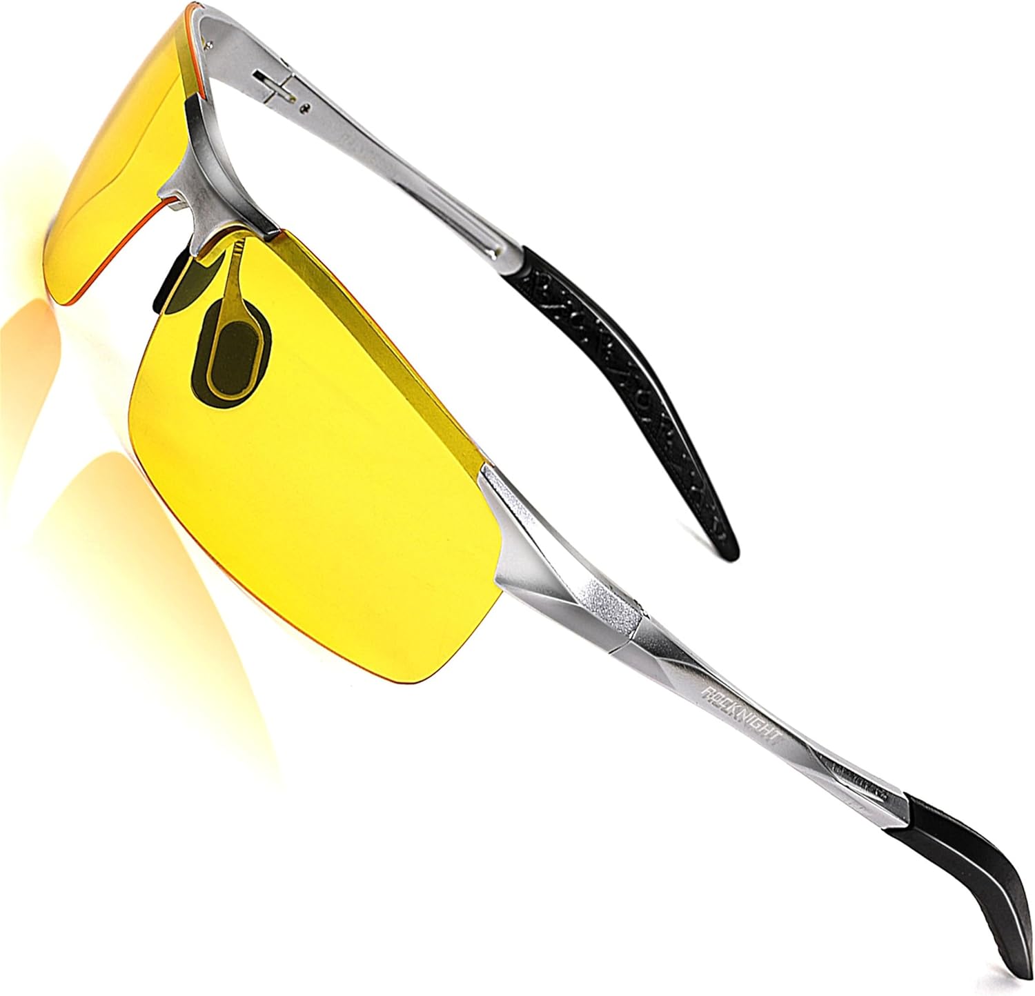 ROCKNIGHT Driving Sunglasses, Special HD Polarized UV400 Protection Eyewear, Inn...