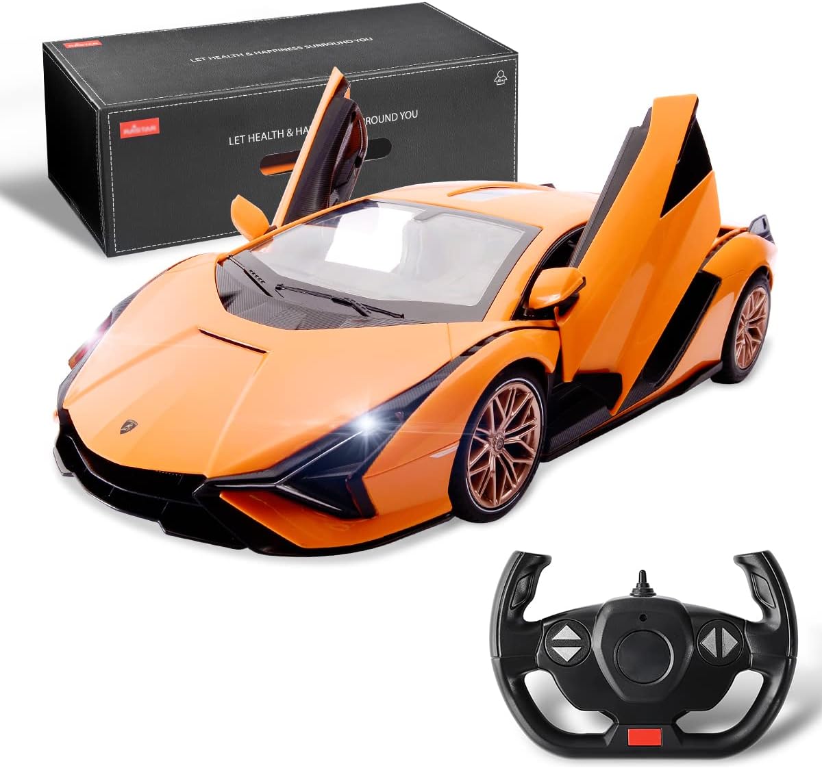 BEZGAR Remote Control Car - 1:14 Lambo Sián FKP 37 Electric Sport Racing Toy Car...