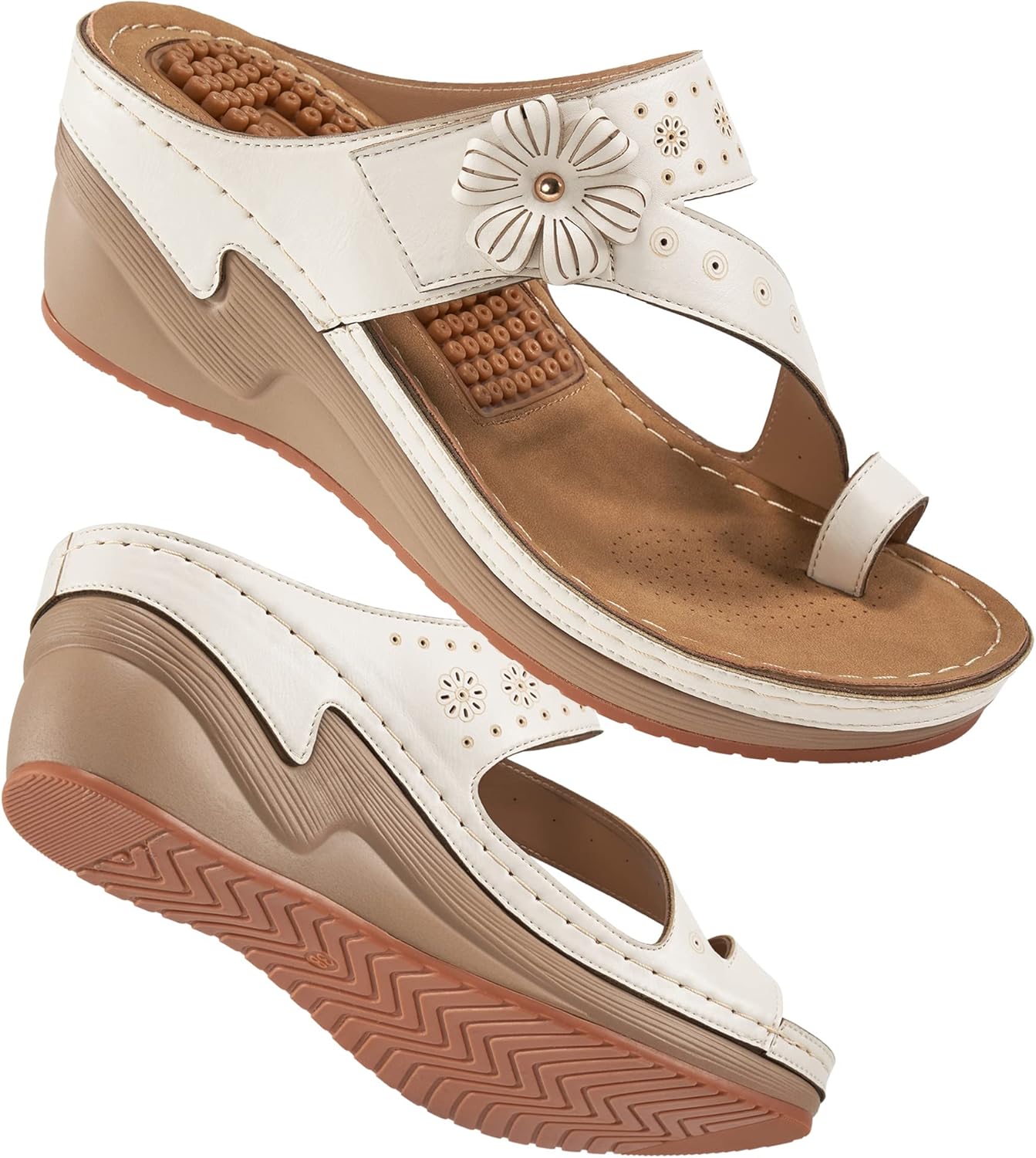 FUDYNMALC Sandals, Comfortable Women's Orthopedic Sandals, Special Dressy Summer...