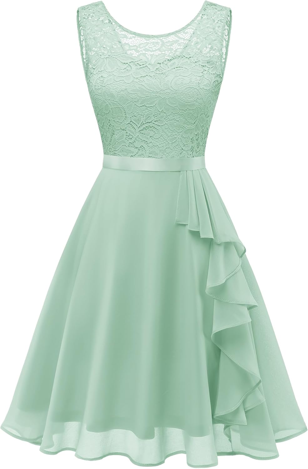 BeryLove Women's Cocktail Dresses Prom Wedding Guest Short Bridesmaid Dresses Ru...