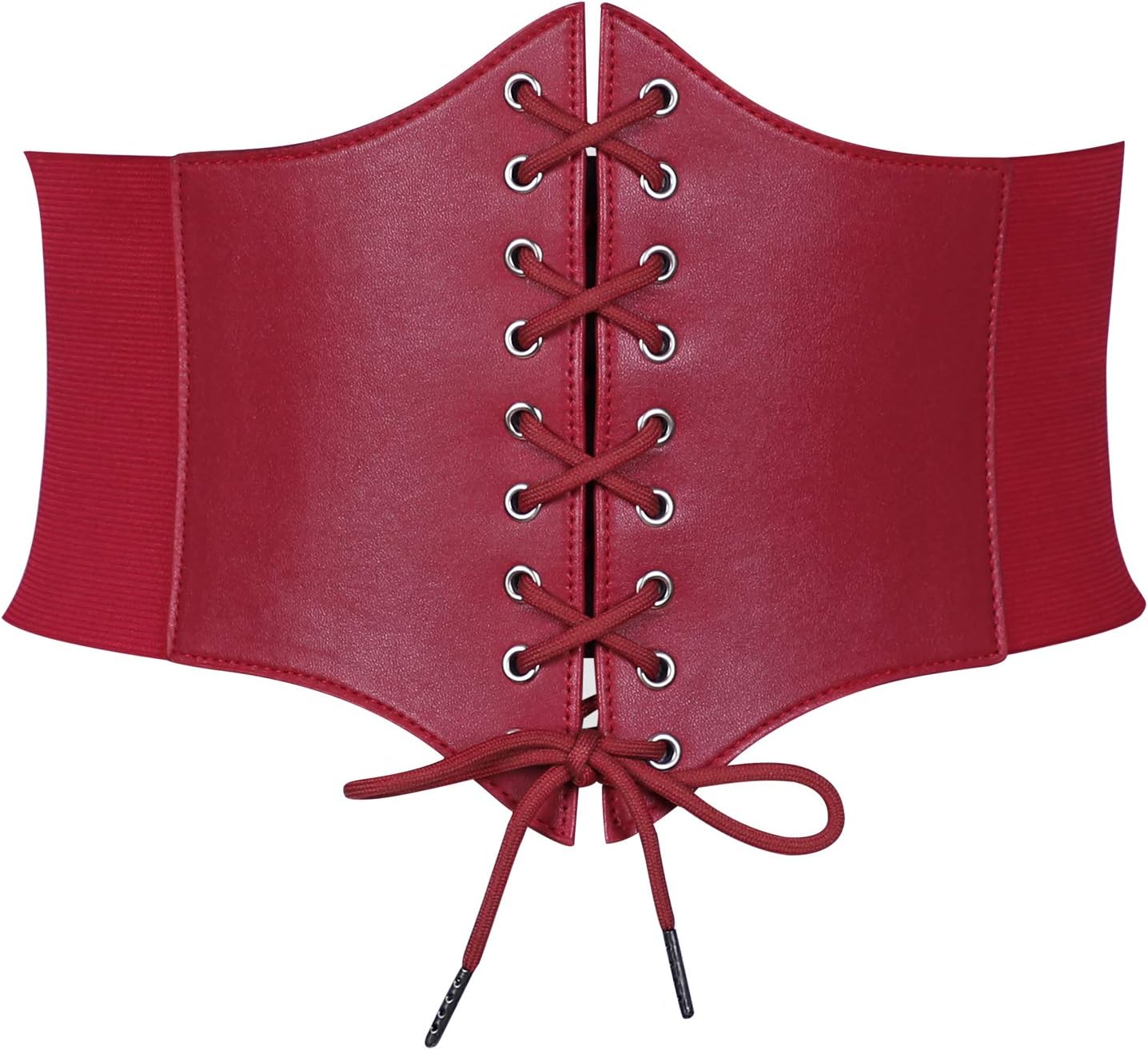 Special JASGOOD Women's Elastic Costume Waist Belt, Unique Lace-up Tied Waspie C...