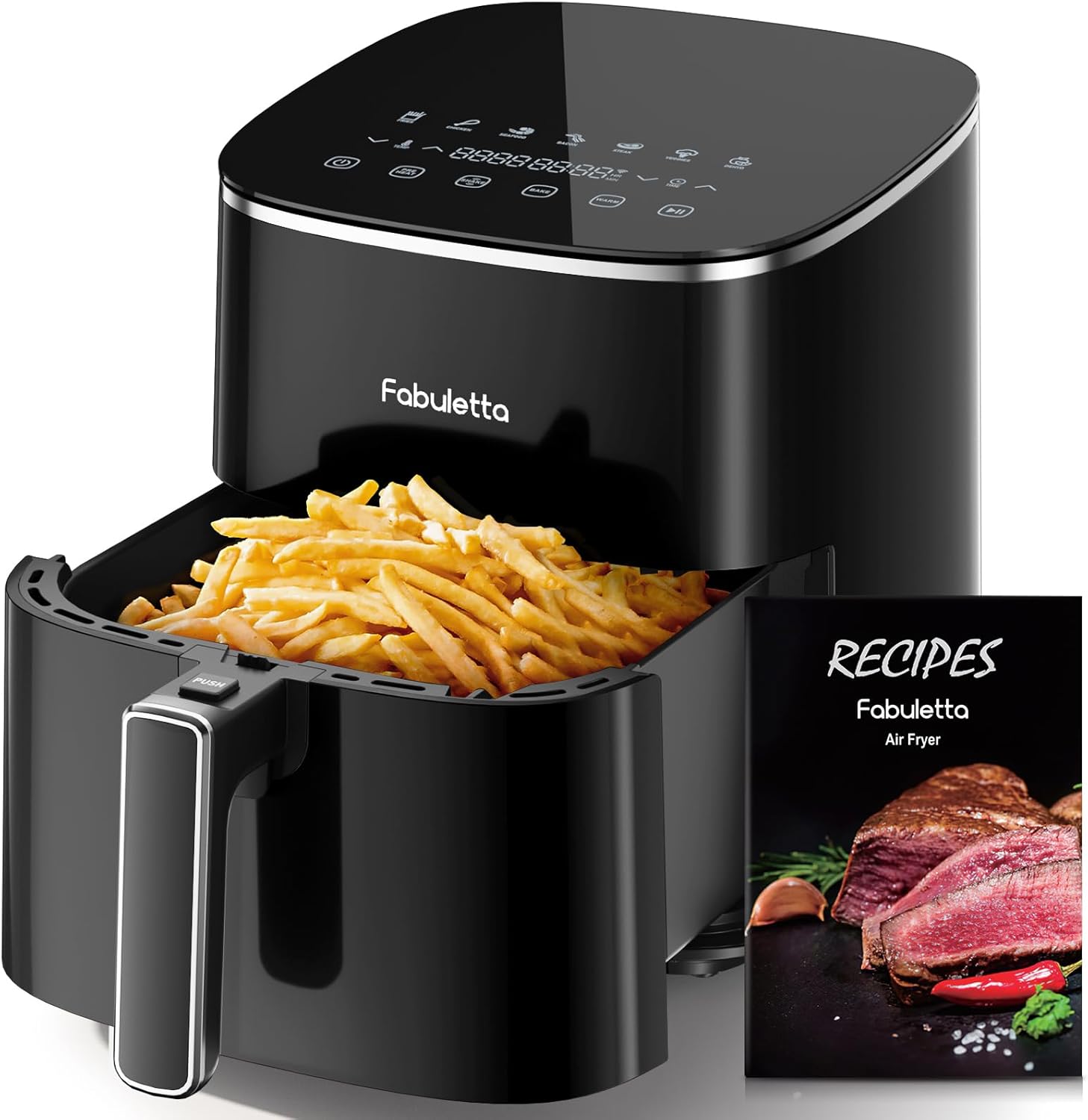 FABULETTA 5.7L Air Fryer, Special Air Fryer with 11 One-Touch Functions, Innovat...