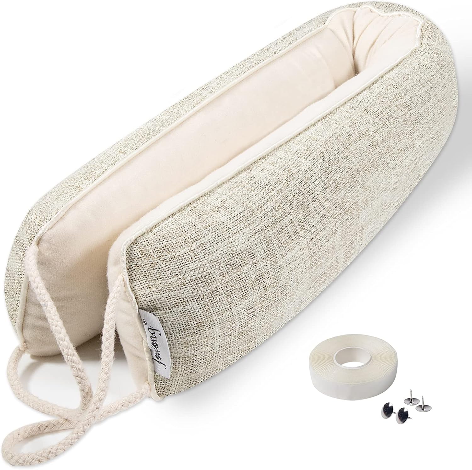 fowong Heavy Door Draft Excluder, Special Noise Blocker Under Door Seal, Innovat...