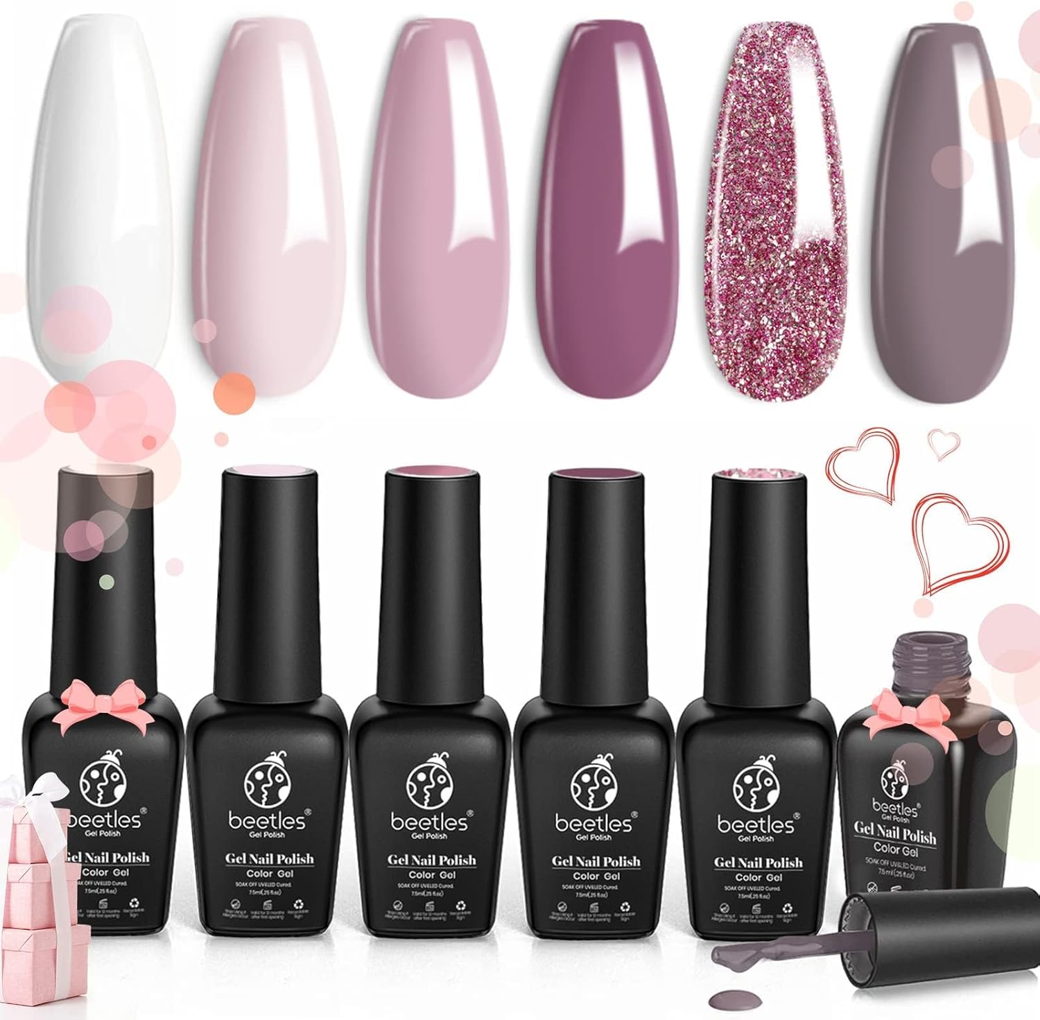 Beetles Gel Polish Romantic Wedding Gel Nail Polish Set, Special Holiday Valenti...