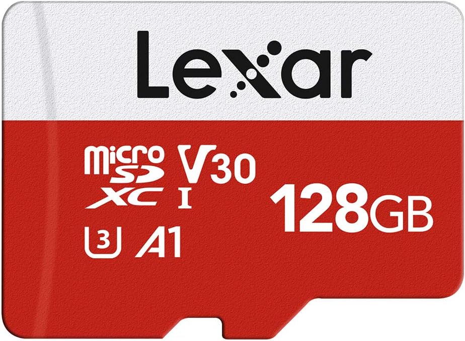 Lexar Micro SD Card Up to 100/30MB/s(R/W), 128G Mi...