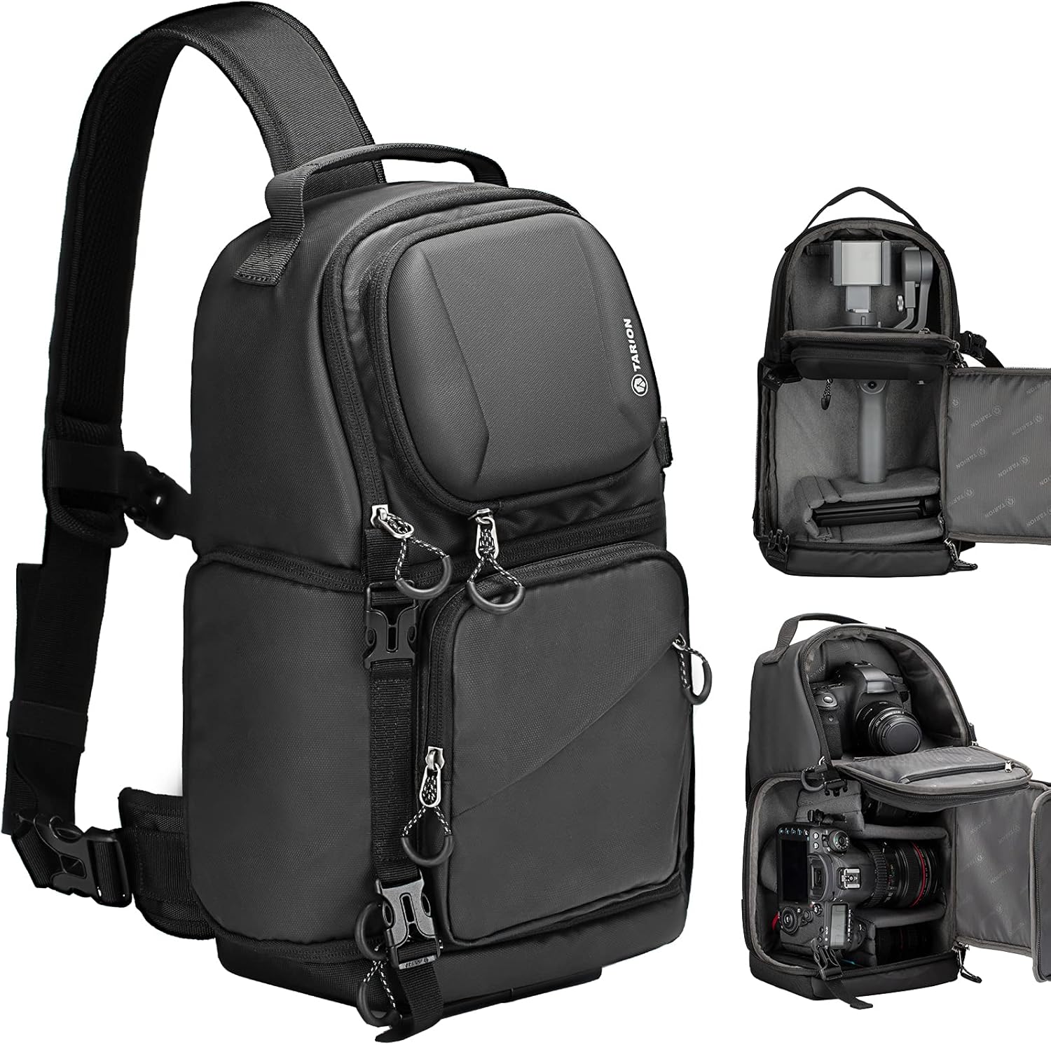 TARION Camera Sling Bag, Waterproof Camera Travel...