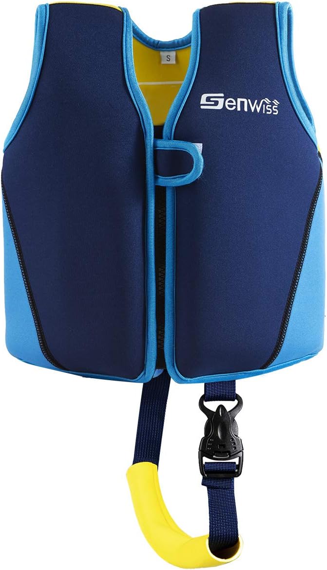 Genwiss Swim Vest,Toddler Swim Vest, Comfortable Kids Swim Vests, Swim Vest 18 M...