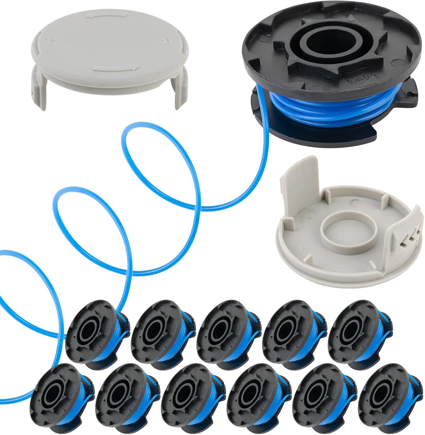 TURMIN Strimmer Spool, Special Strimmer Line Replacement Compatible with Ryobi O...