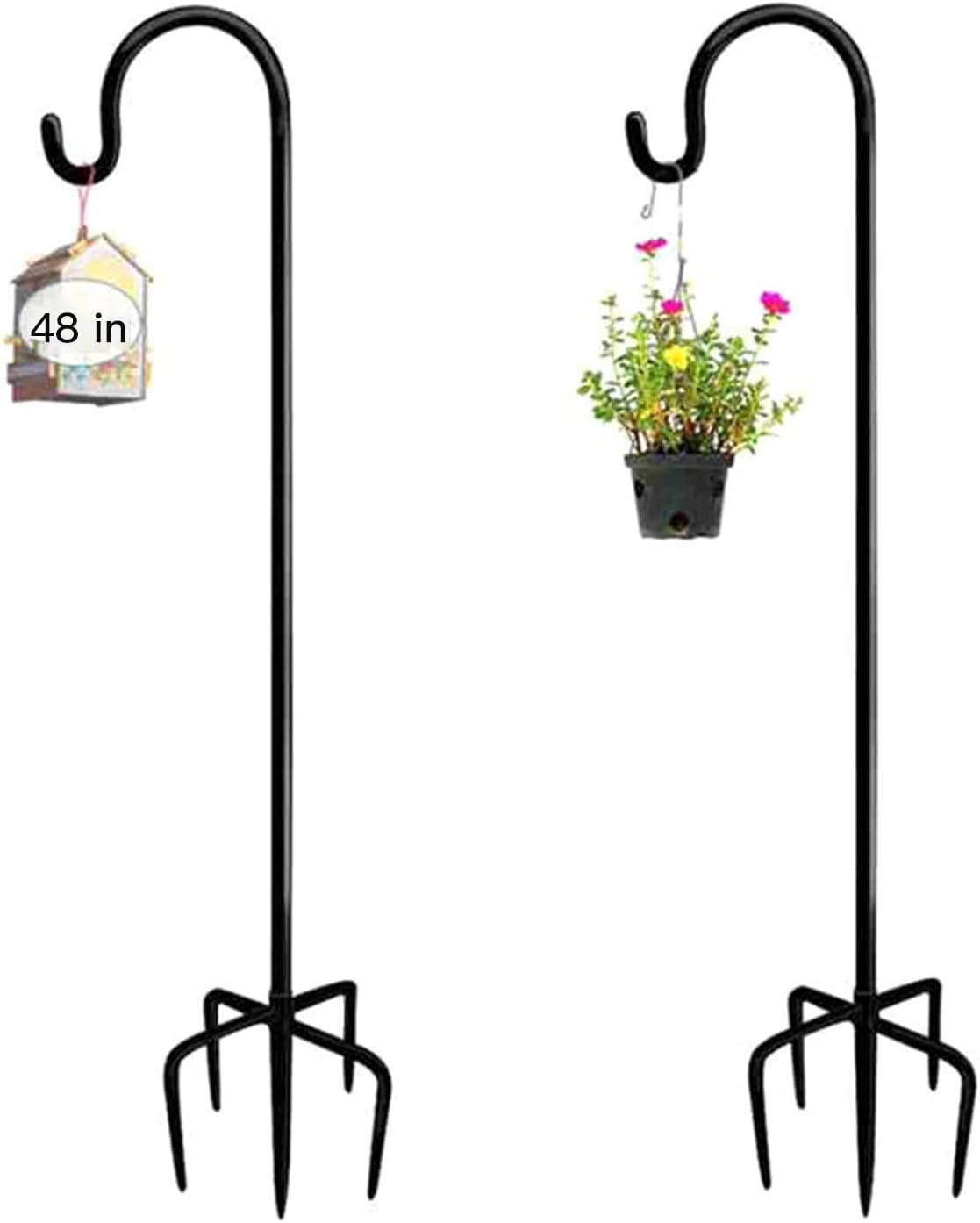 Special ADTSADDTO Shepherds Crook Hooks, Best Adjustable Height Shepherds Hooks...