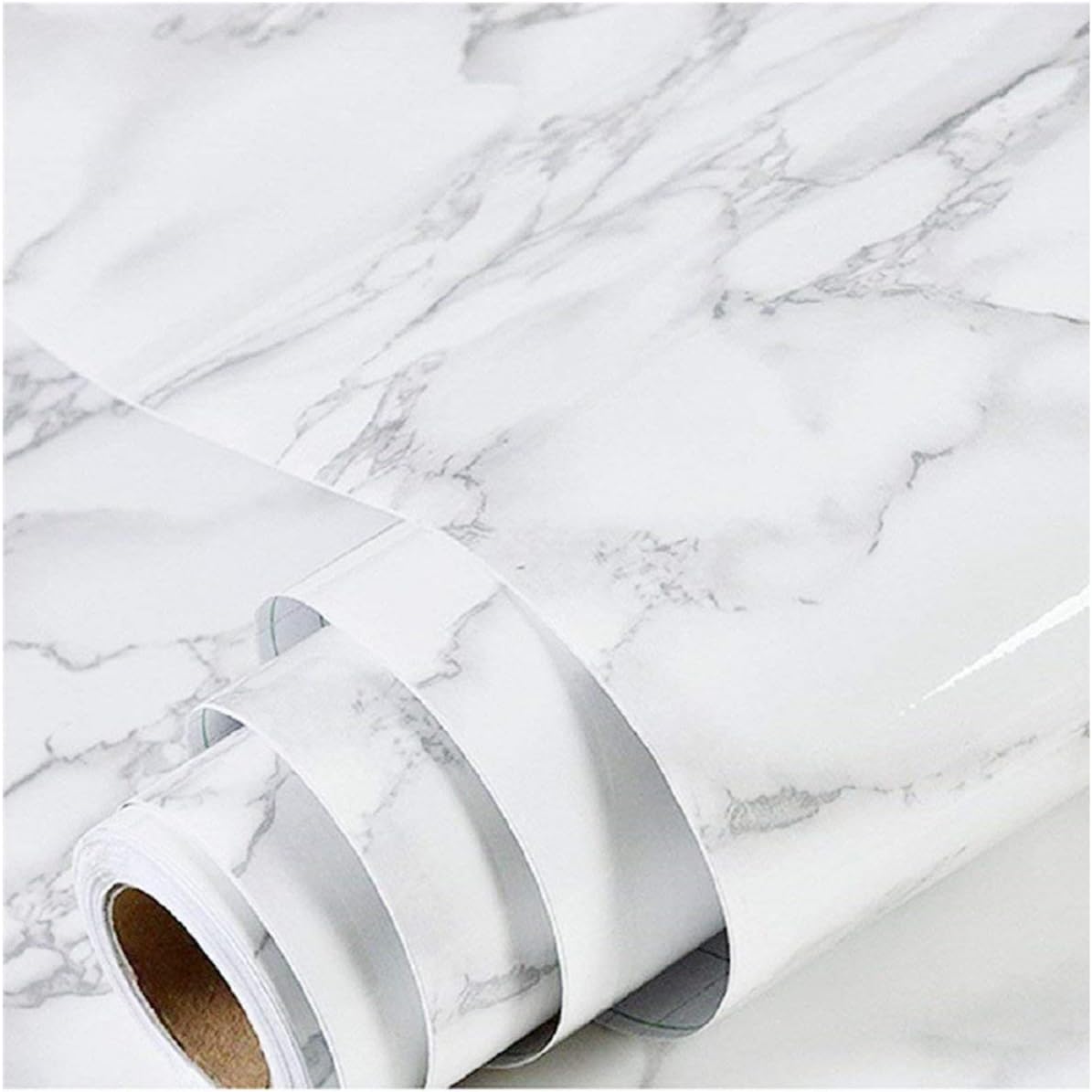 Marble Peel and Stick Wallpaper Granite Paper for Old Furniture Self Adhesive an...