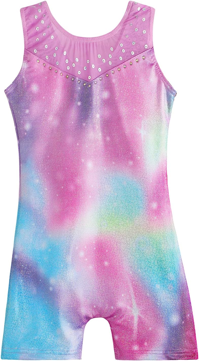 DAXIANG Gymnastics Leotards for Girls, Leotard for Girls Gymnastics Outfit Black...