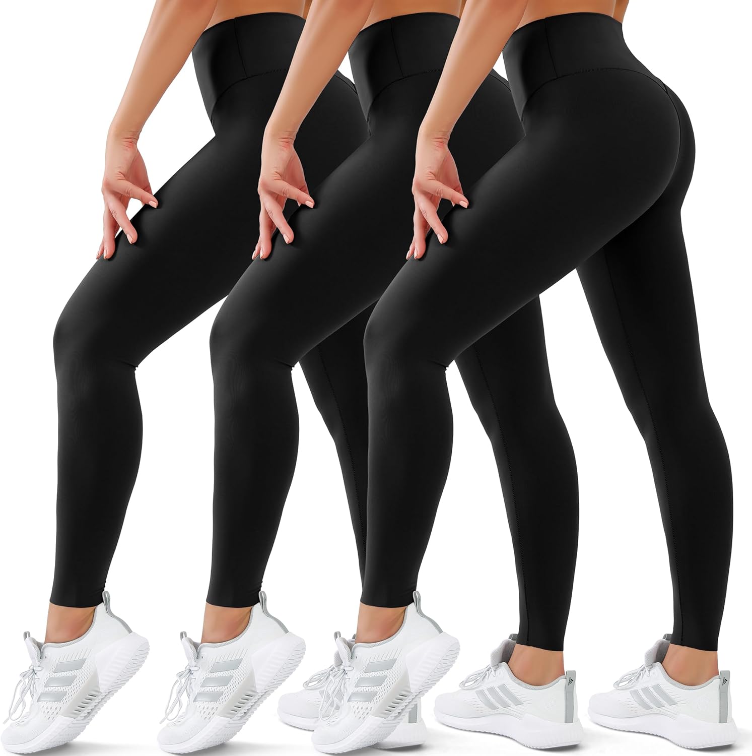 Leggings for Women, High-Quality High Waisted Leggings, Innovative No See-Throug...