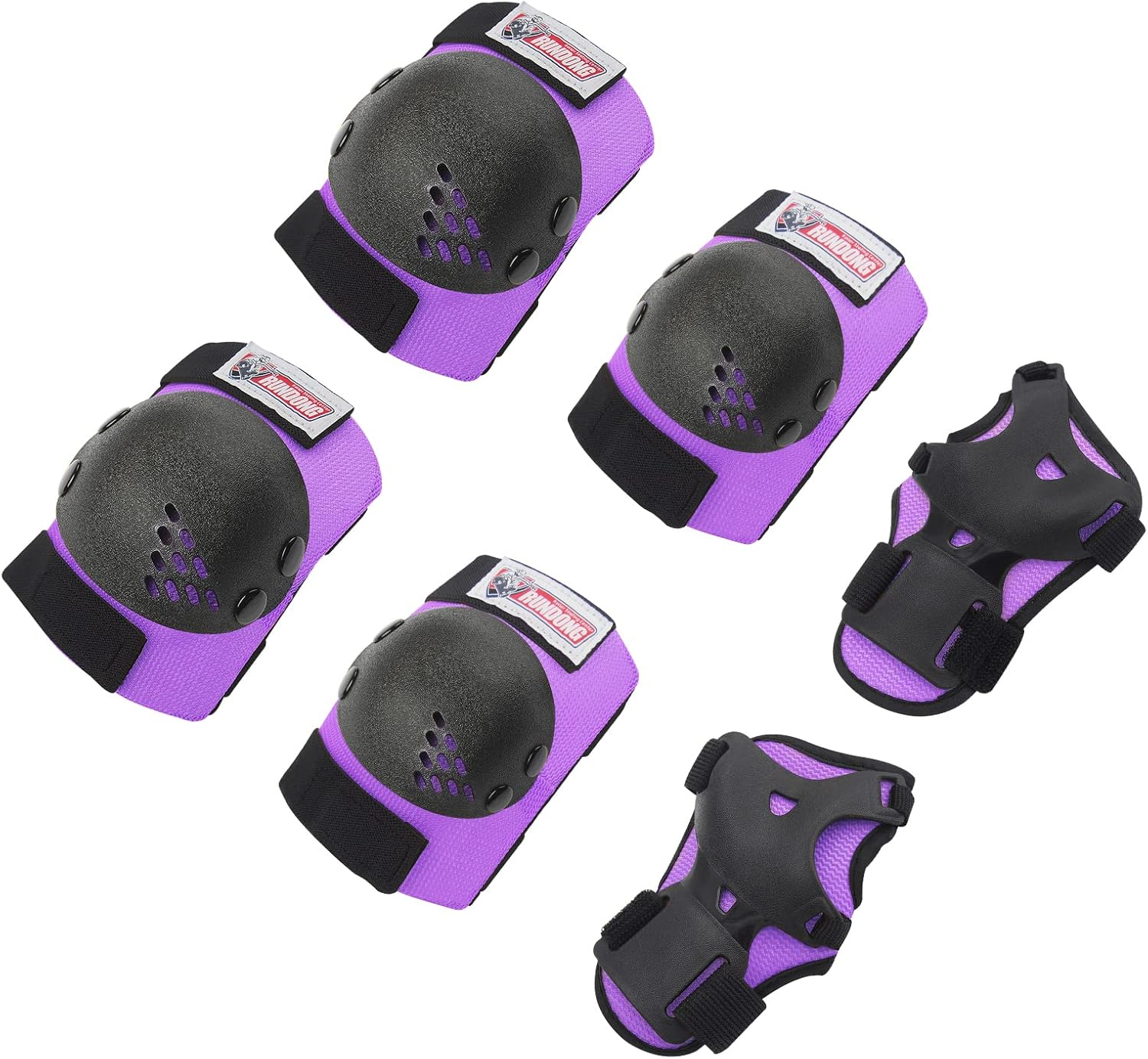 SOHOUR HOME Youth & Kids Knee Pads Elbow Pads Wrist Guards Set for 3-15 Years Ch...