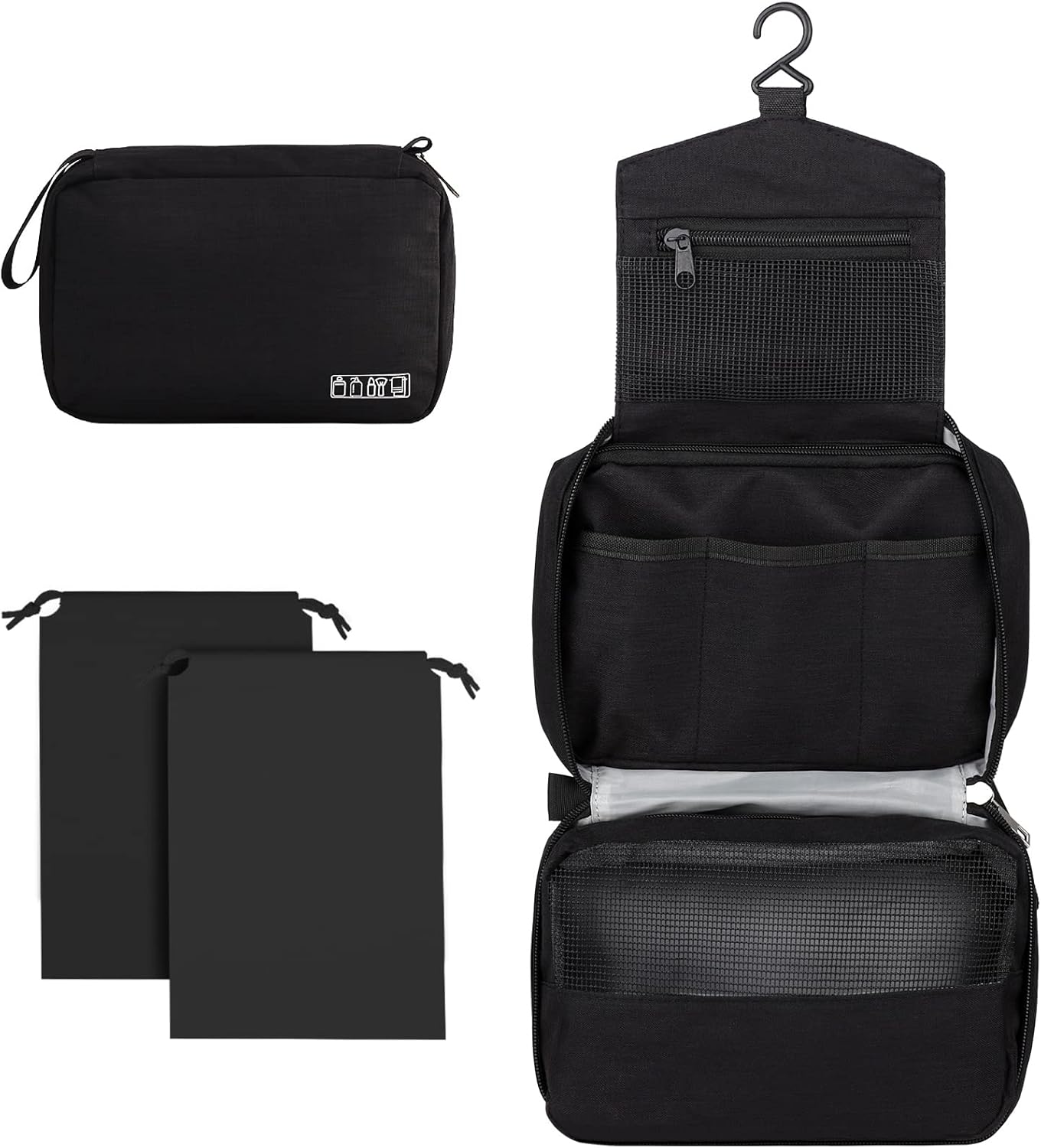 Cooja Wash Bag, Special Hanging Toiletry Bag for Men and Women, Unique Travel Wa...