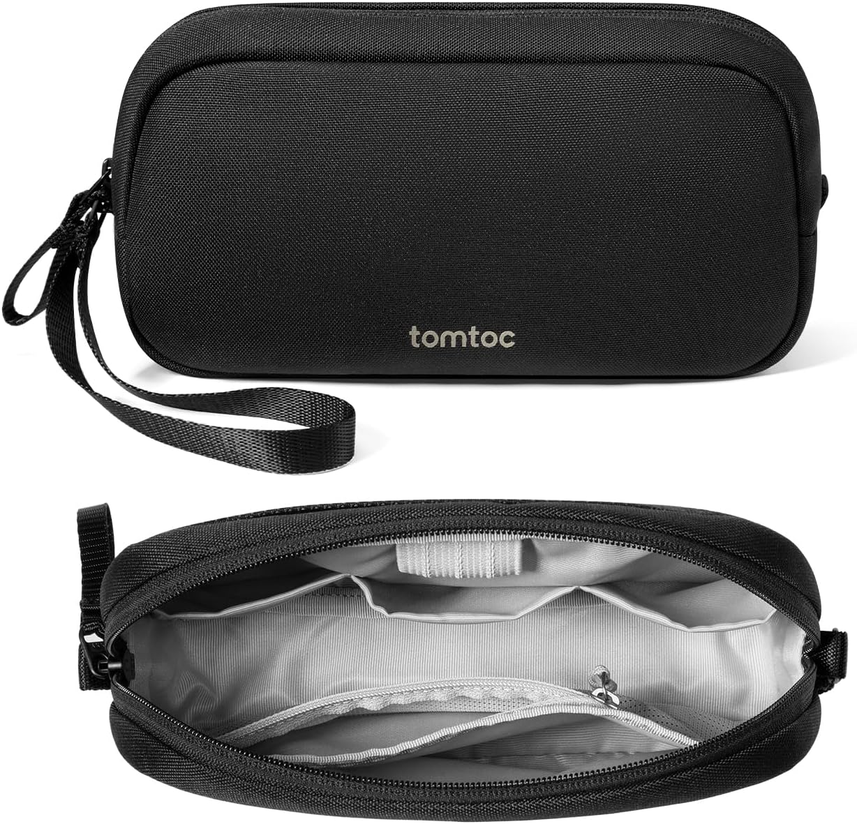 tomtoc Electronics Organizer Travel Case, Water Resistant Travel Bag Cable Organ...
