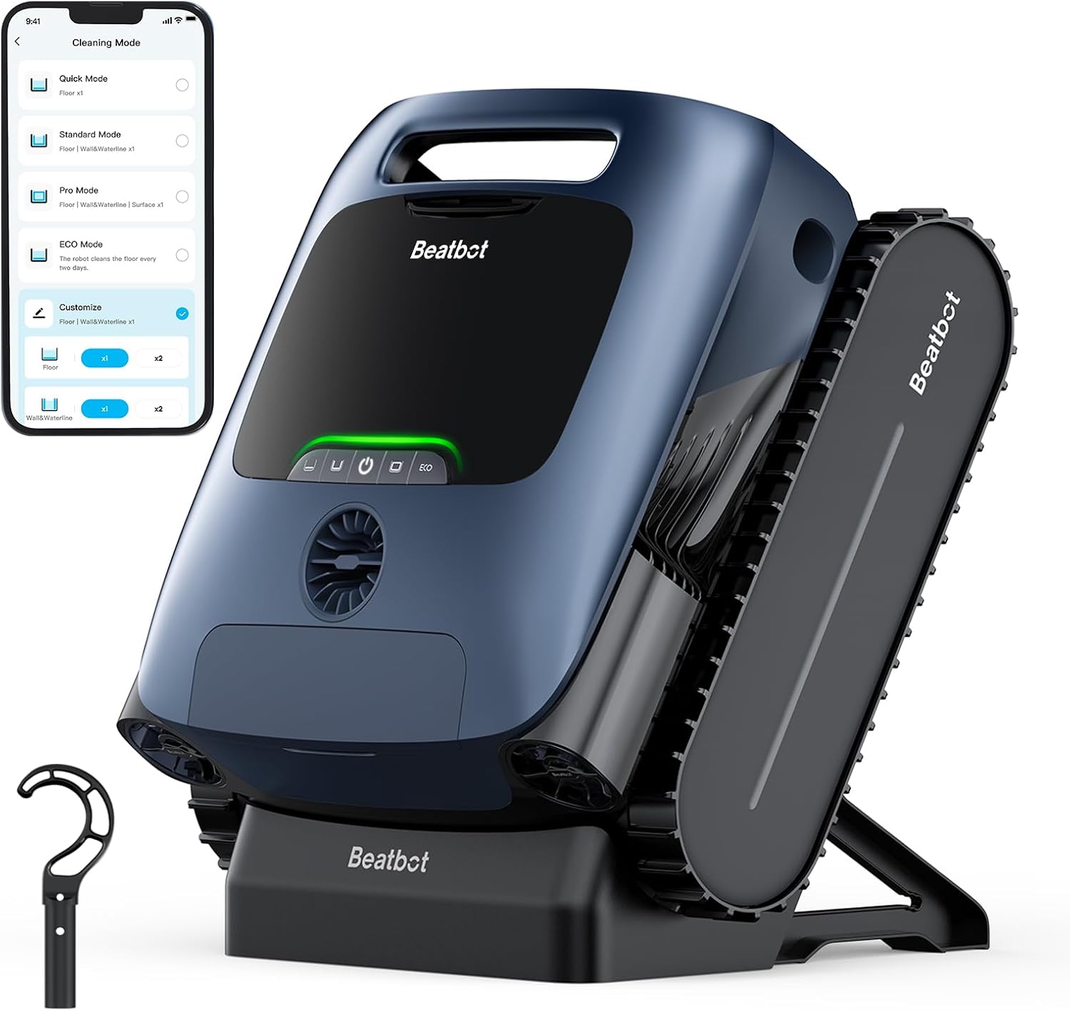 Beatbot AquaSense Pro Pool Robot, Cordless Pool Vacuum for Inground Pools, Clari...