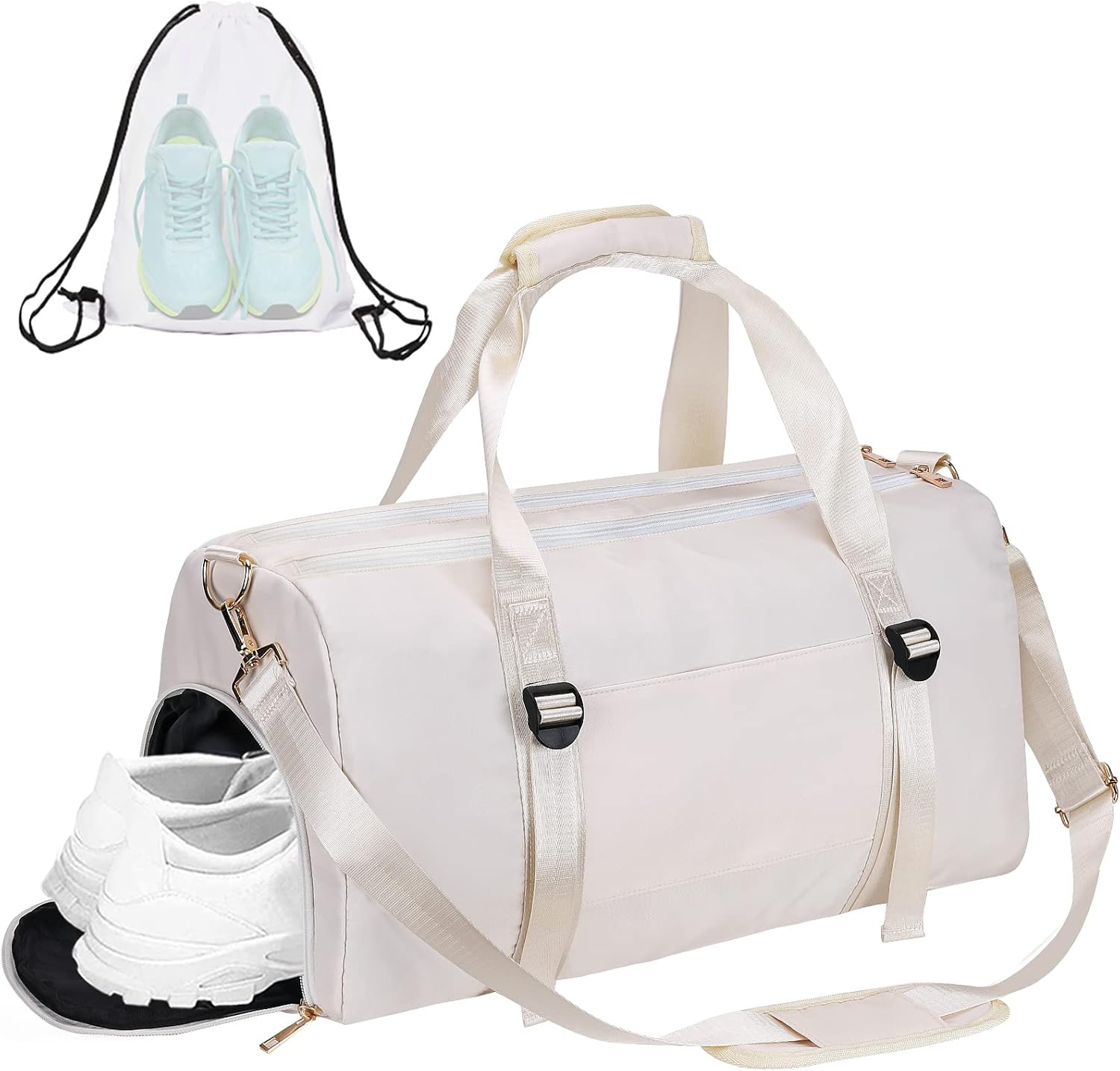 AISPARKY Gym Sport Bag Dry Wet Separated, Waterpro...