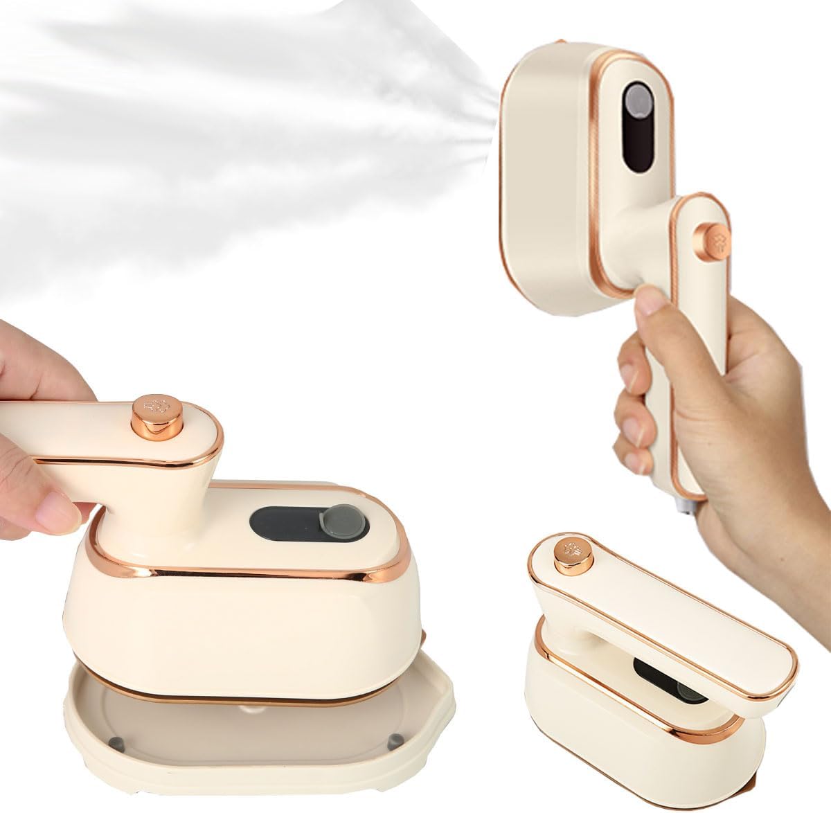 1000w Mini Travel Steamer Iron, Special Handheld Portable Steamers for Clothes,...