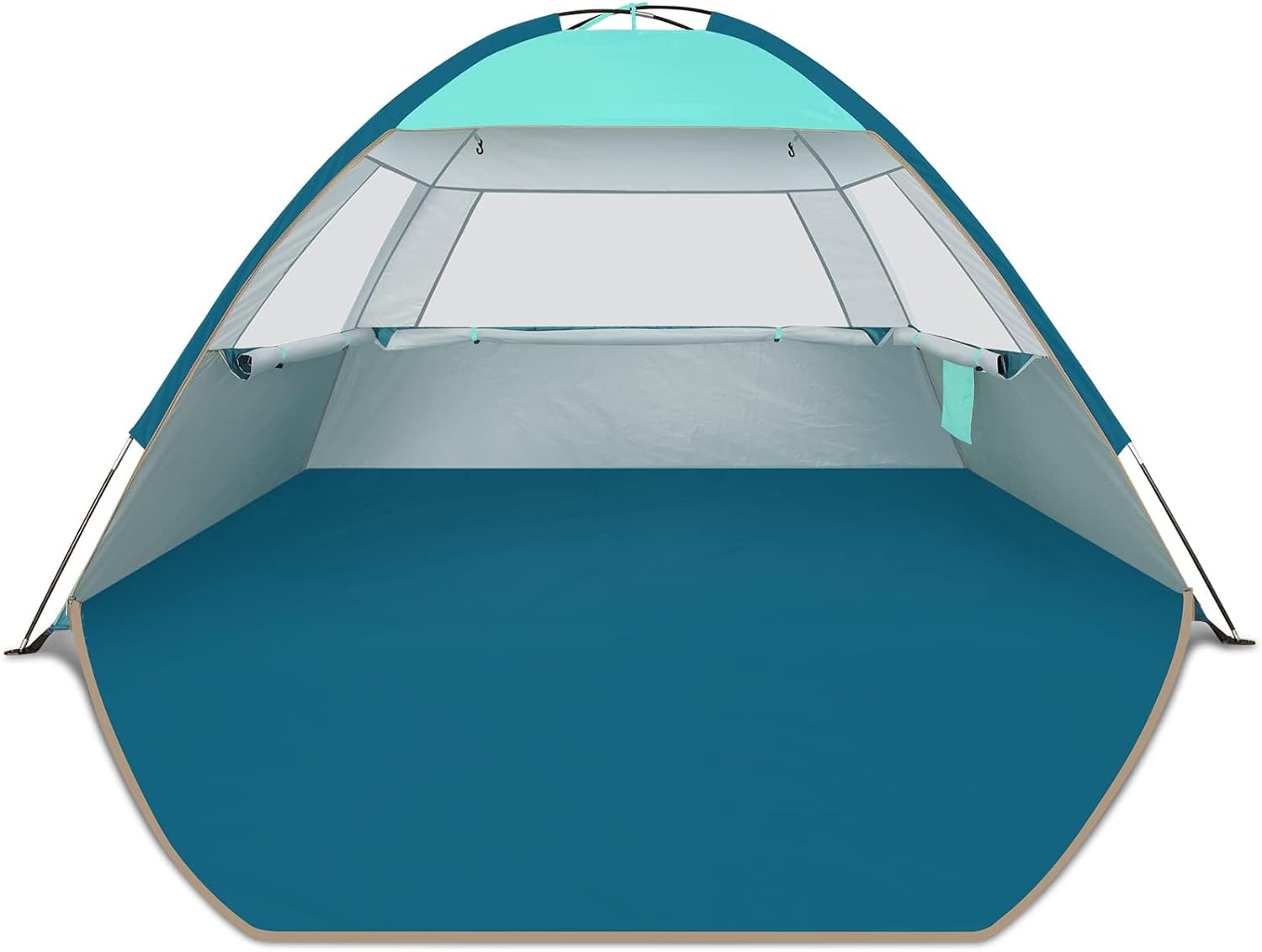 COMMOUDS Beach Tent Sun Shade for 3/4-5/6-7/8-10 P...