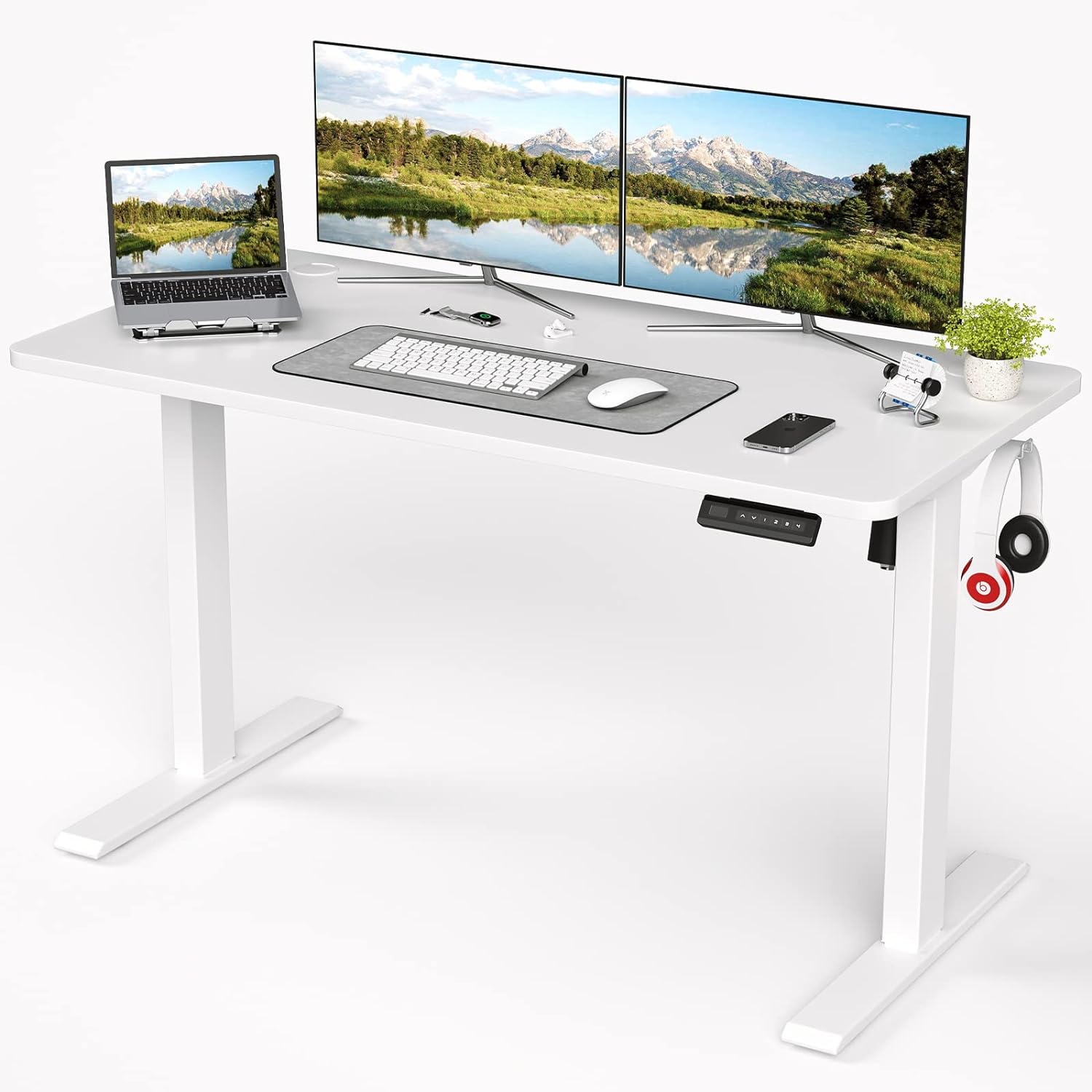 Sunon Electric Height Adjustable Standing Desk 120...