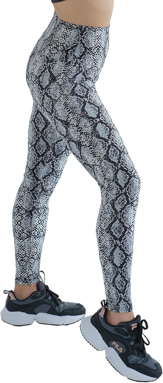 High Waist Stretch Yoga Leggings, Special 4 Way Stretch Womens Leggings for Ankl...