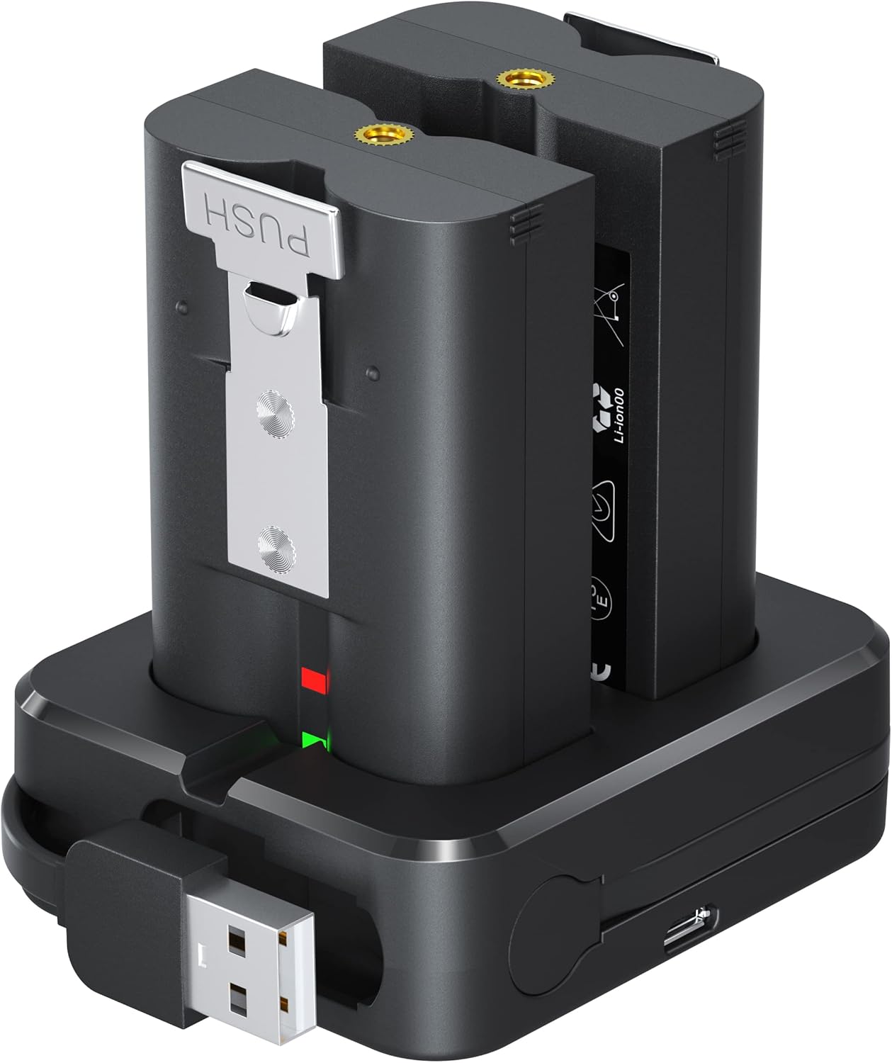 Loqdivr 2 Battery and Charger Station for Video Doorbell 2/3/4, Video Doorbell 3...