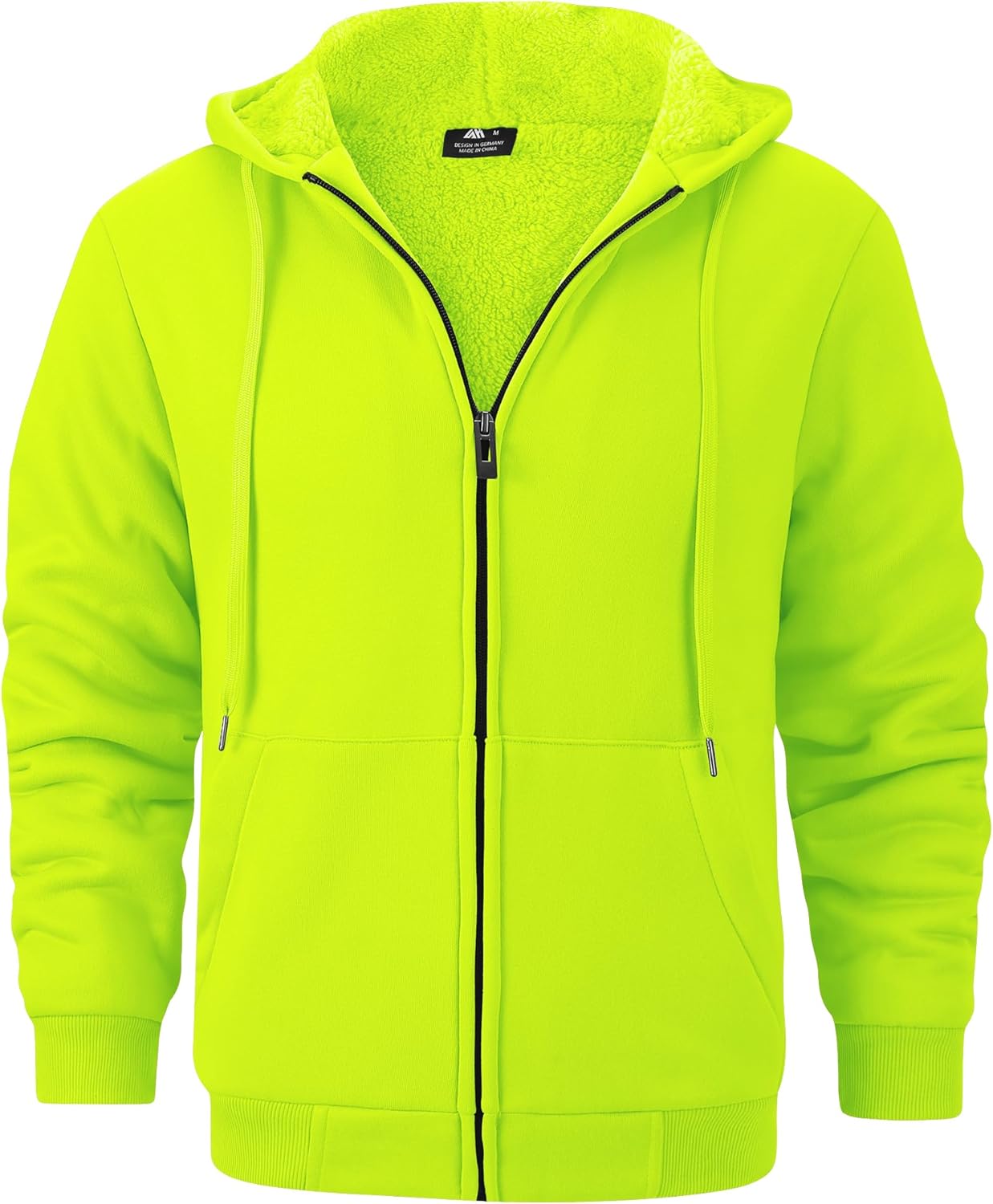 GEEK LIGHTING Hoodies for Men Heavyweight Fleece Sweatshirt - Full Zip Up Thick...