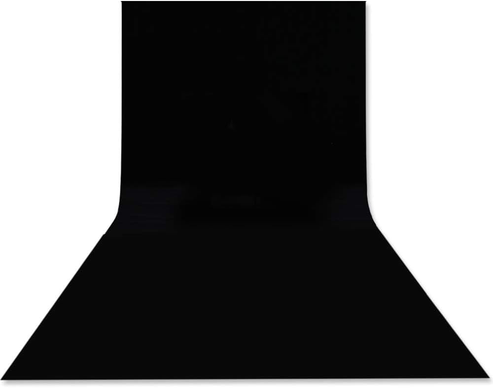 Photo Backdrop Black, HEMMOTOP 10x12 ft Photography backdrops for Photoshoot, Bl...