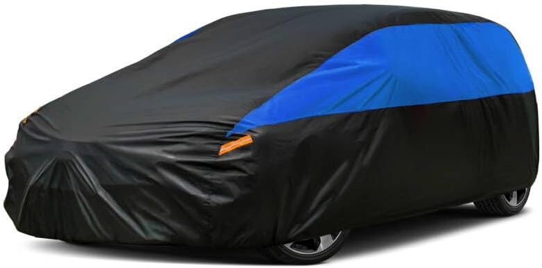 Hatchback Car Cover for Automobiles All Weather Waterproof, Universal Fit Honda...