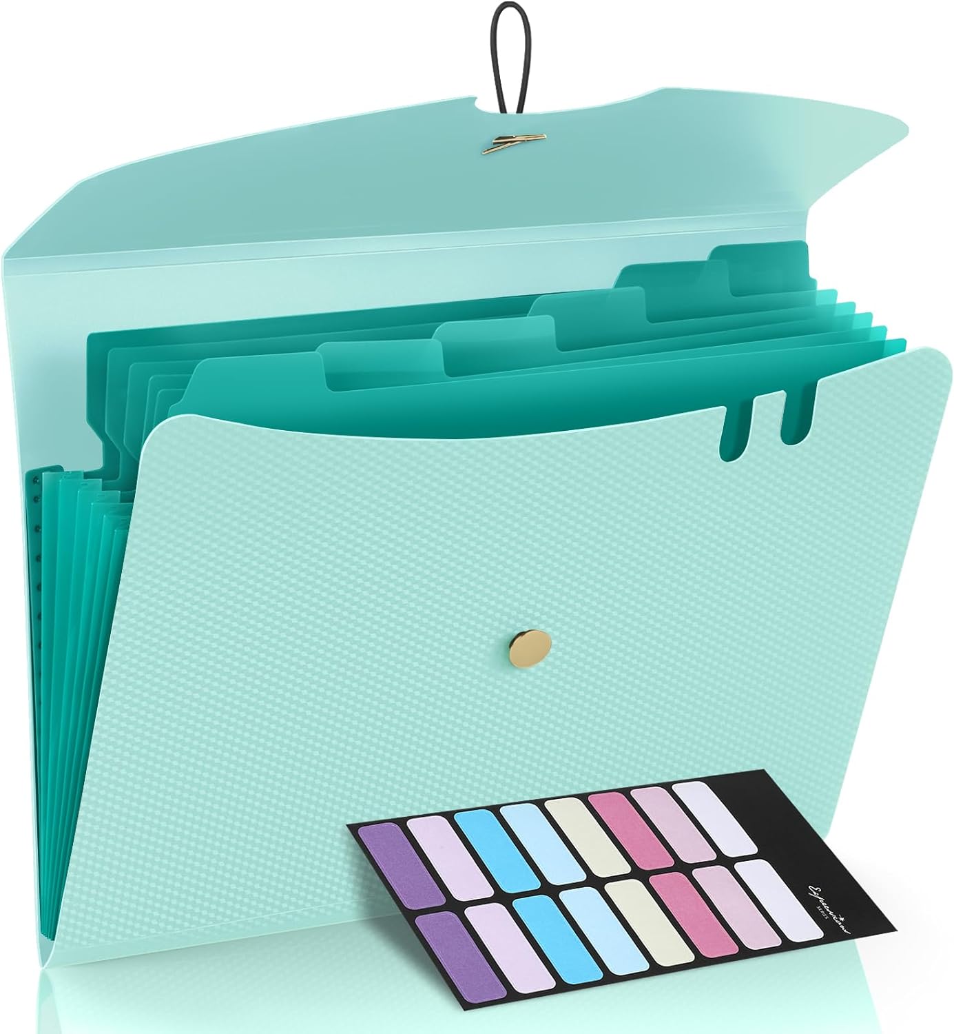 Sooez 7 Pocket Expanding File Folder, Special Accordion File Organizer, Premium...