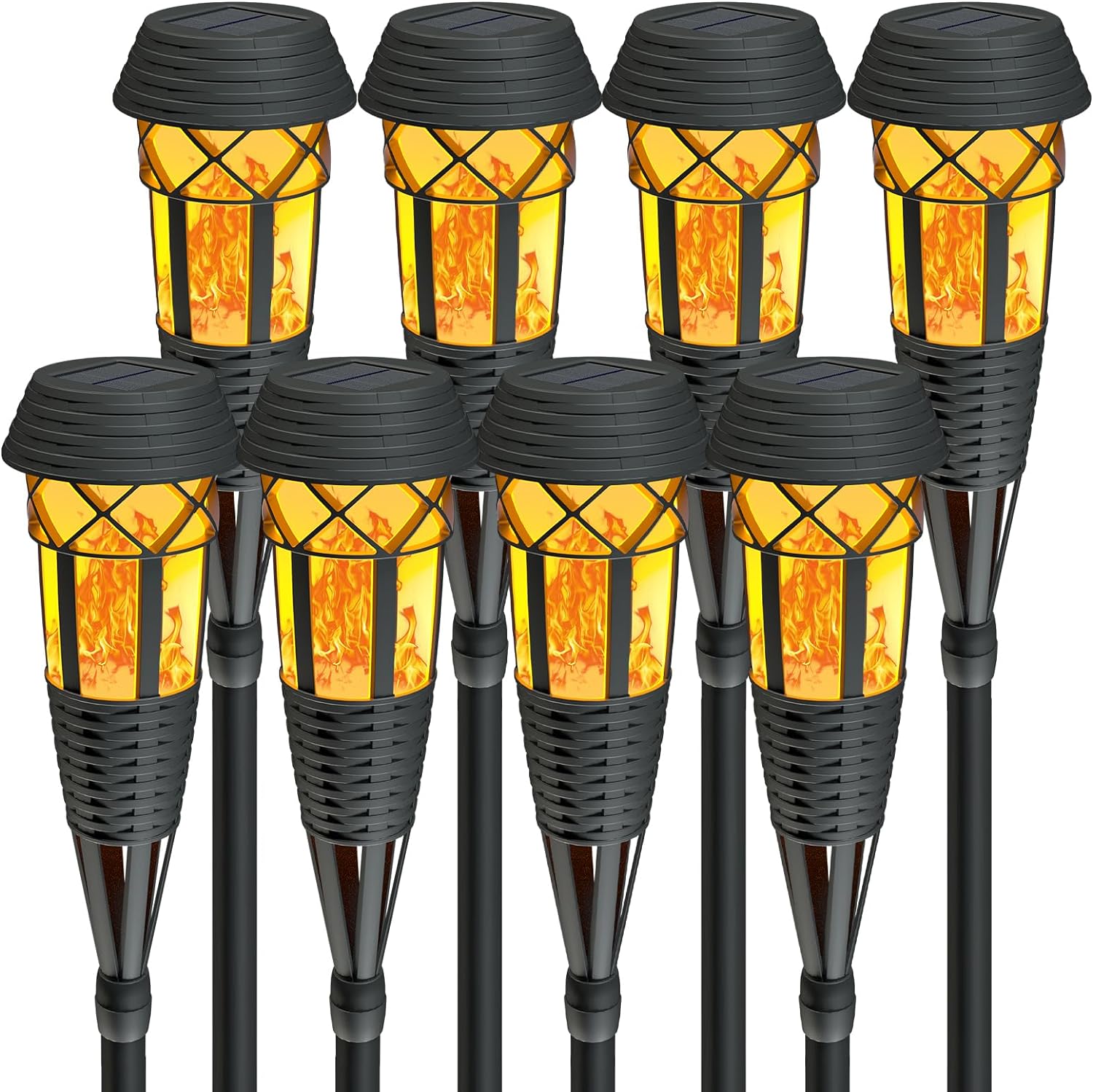 Flickering Flames Torch Light, Special Solar Garden Lights Waterproof, Innovativ...