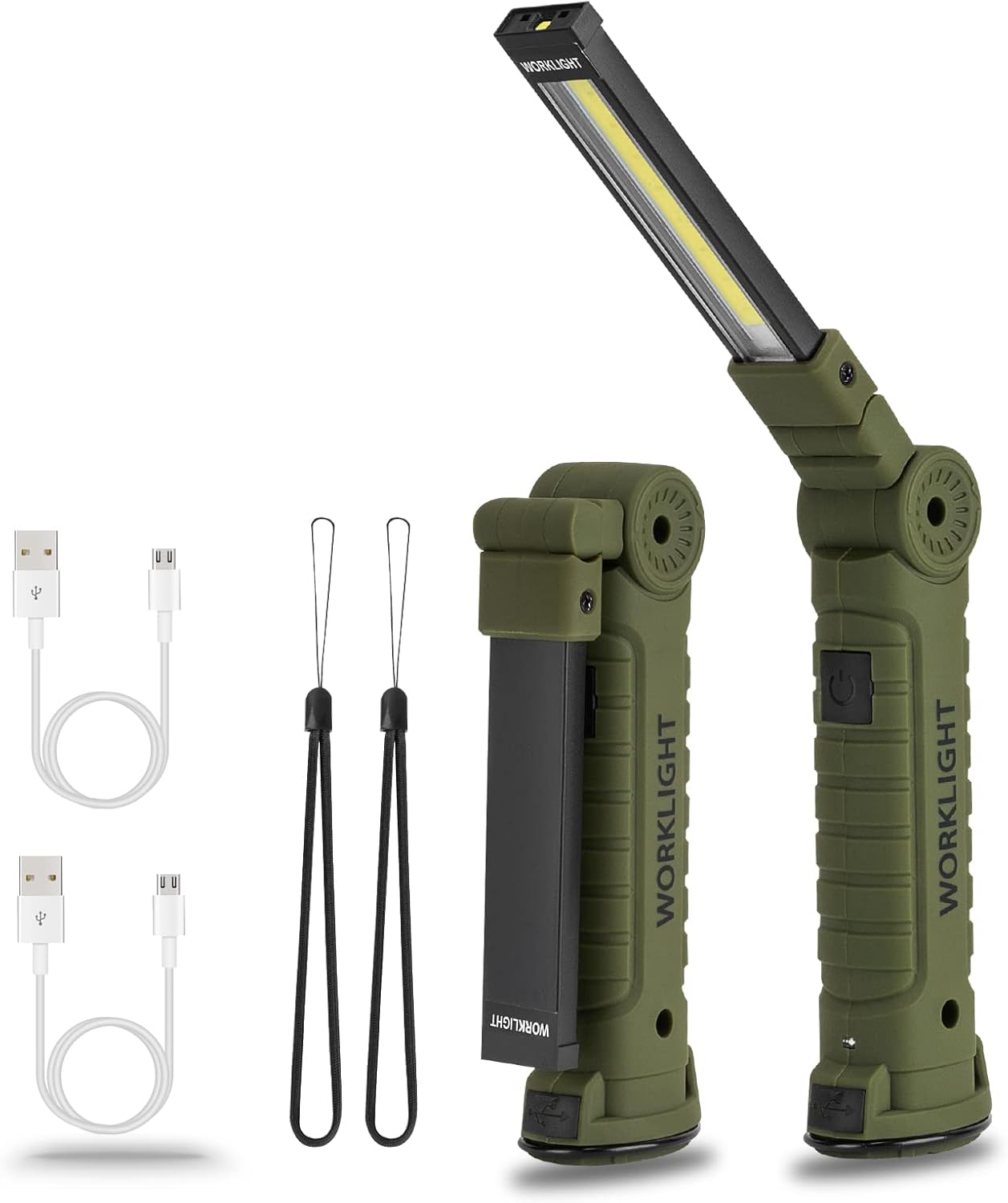 LED Rechargeable Torch,Vagocom Torches Bright Work Light,Mechanic Tools Gifts fo...
