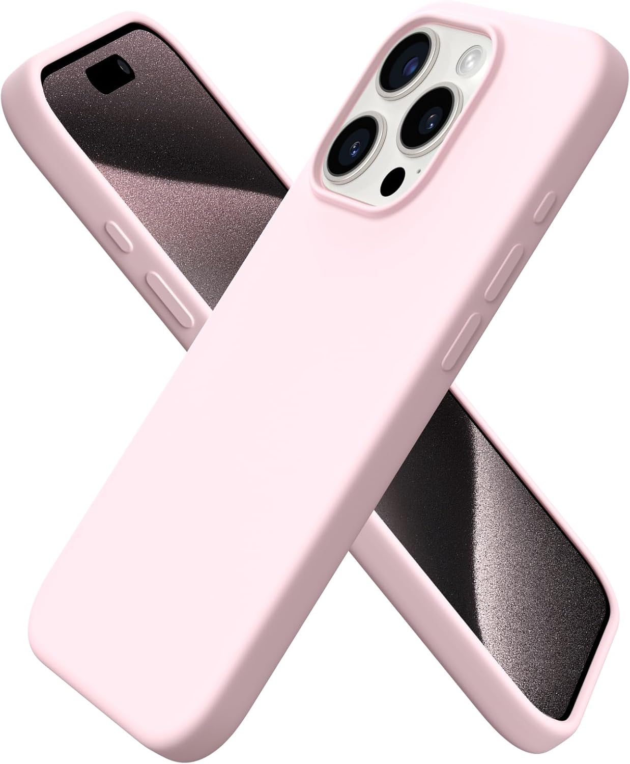 ORNARTO Compatible with iPhone 15 Pro Case 6.1", L...