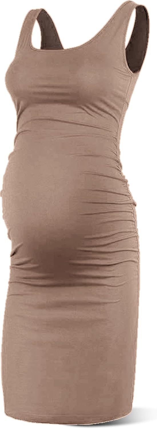 Rnxrbb S-2XL Women Summer Dress, Special Sleeveless Maternity Dress, Innovative...