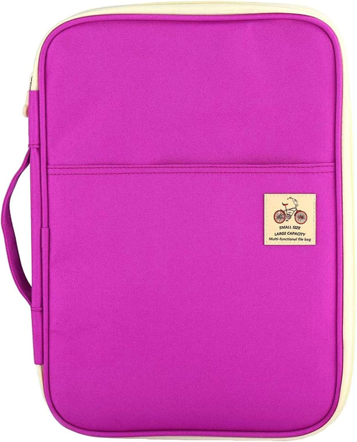 JAKAGO A4 Document Case,Multi-Pocket Document Bag,A4 Zip Portfolio, Professional...