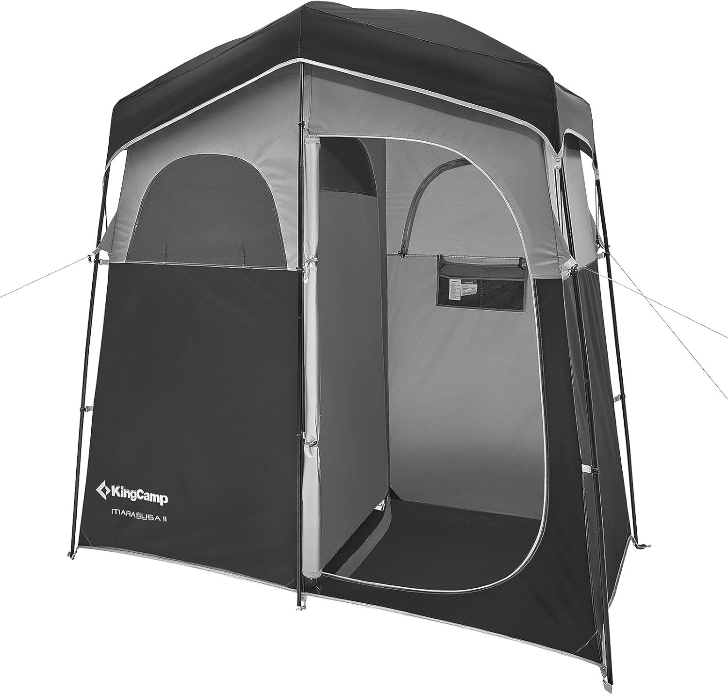 KingCamp Camping Shower Tent Oversize Space Privacy Tent Portable Outdoor Shower...