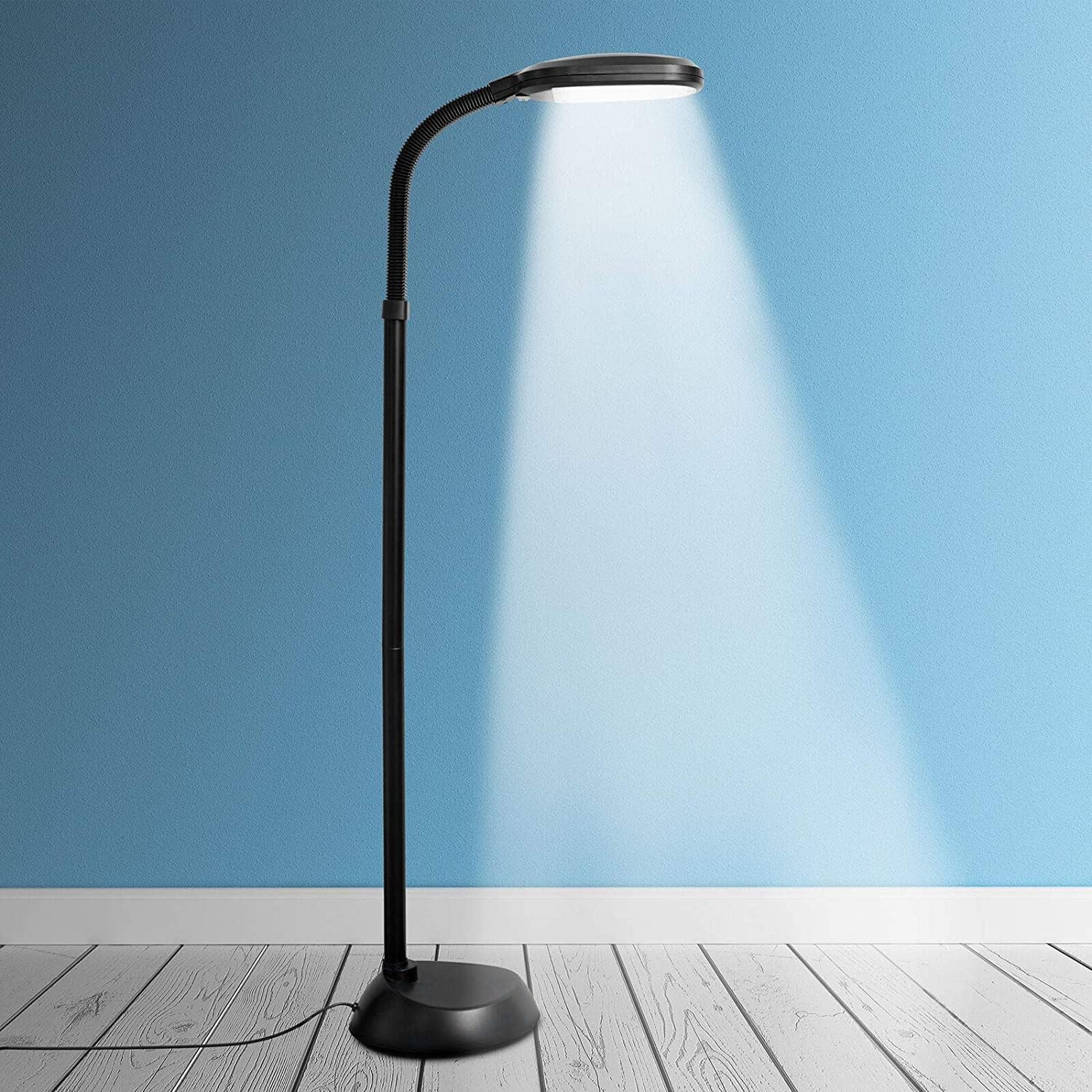 Kenley Daylight Reading Lamp Floor Standing - 12W LED Standard Reading Light for...