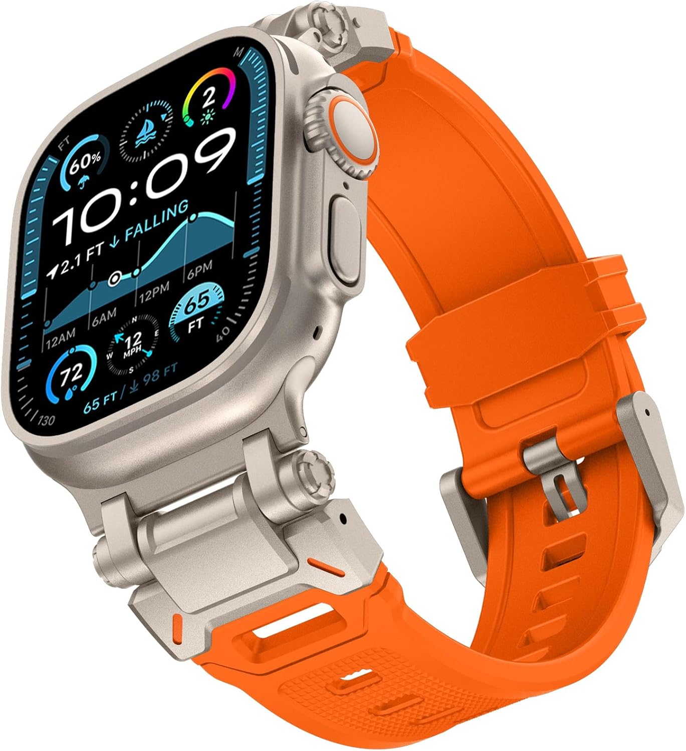 KADES for Apple Watch Ultra 2 Band 49mm for Apple Watch Band Series 9/8/SE2/7/6/...