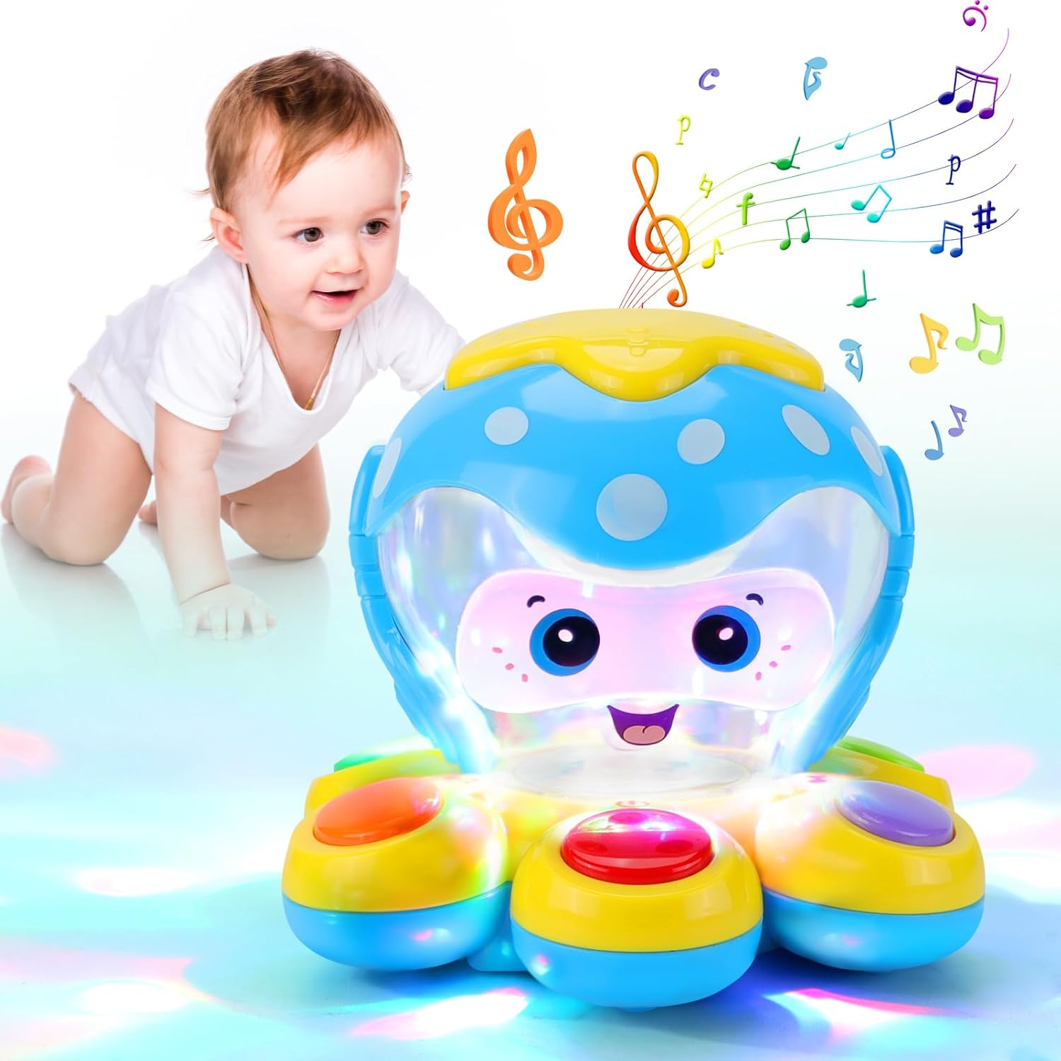 Toddler Toy Baby Toys 6 Months Plus, Sensory Toys for Baby Toys 6 to 12 Months,...