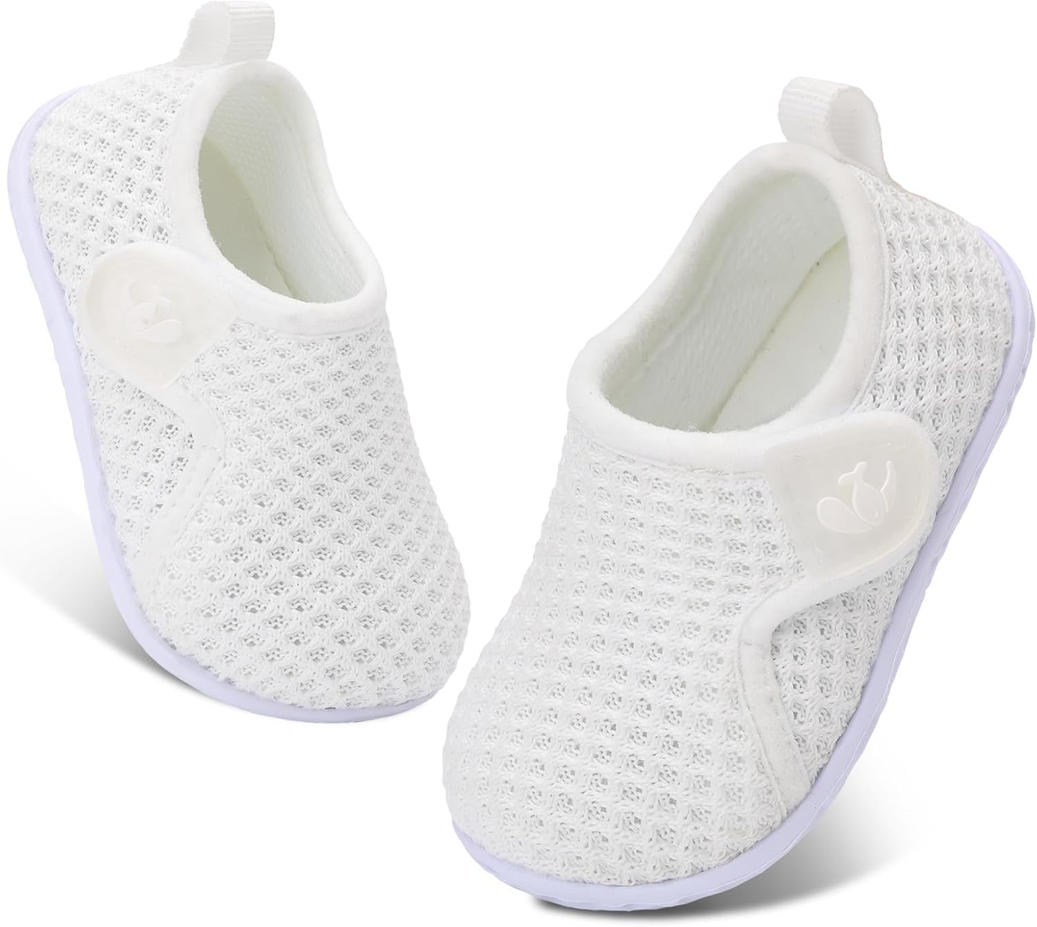 JIASUQI Baby Shoes Boys Girls Breathable First Walking Shoes Infant Soft Sneaker...