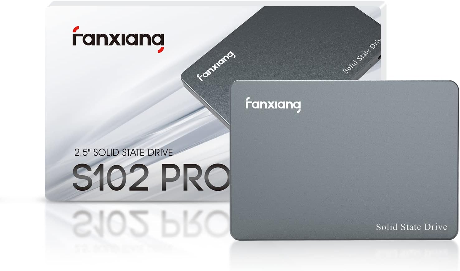 fanxiang 1TB SSD - SATA SSD up to 560MB/s - Upgraded - 2.5" SSD SATA III 6Gb/s,...