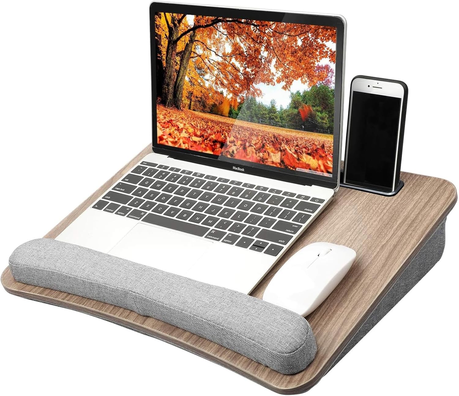 HUANUO Laptop Trays - Portable Lap Desk with Pillow Cushion, Fits up to 15.6 inc...