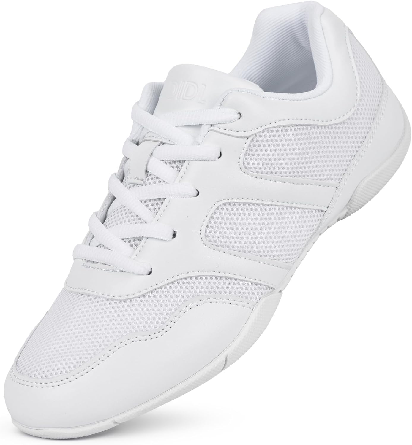 CADIDL Cheer Shoes for Women White Cheerleading Athletic Dance Shoes Girls Flats...