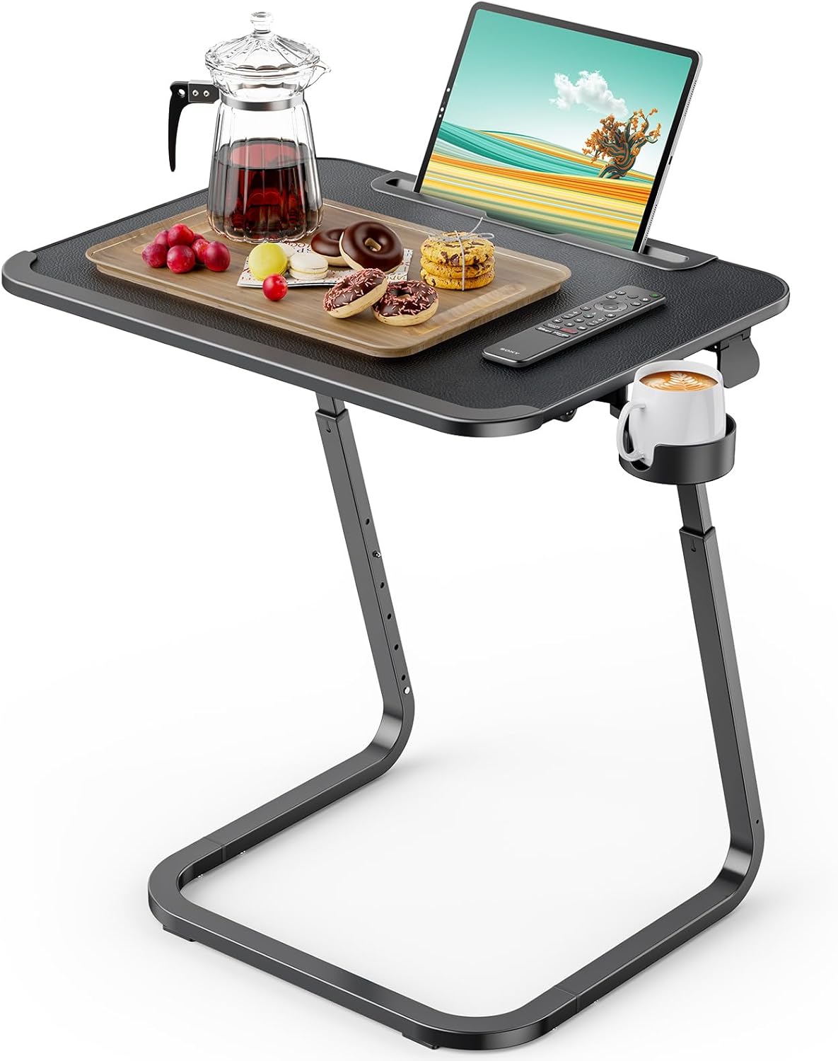 SAIJI TV Tray Table - Heavy Duty Extra Large TV Tray, Upgraded TV Dinner Trays f...