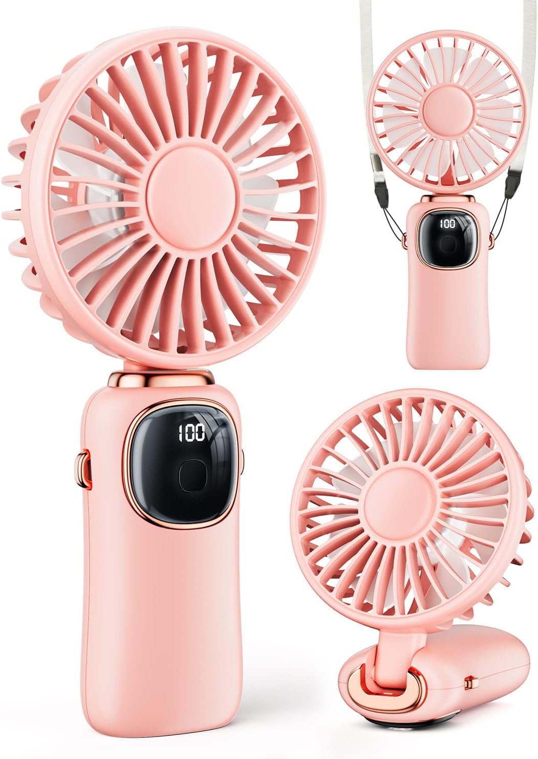 coldSky Portable Handheld Fan, High-Quality 4000mA...