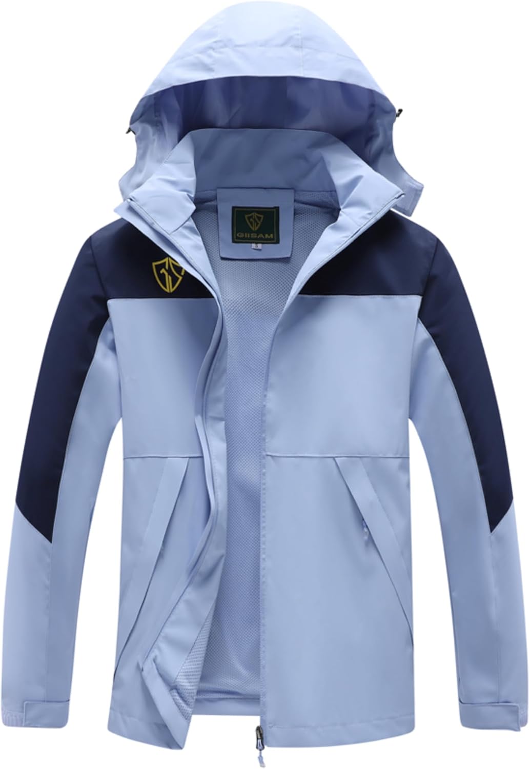 GIISAM Rain Jacket for Women, Women's Waterproof Lightweight Rain Jackets Packab...