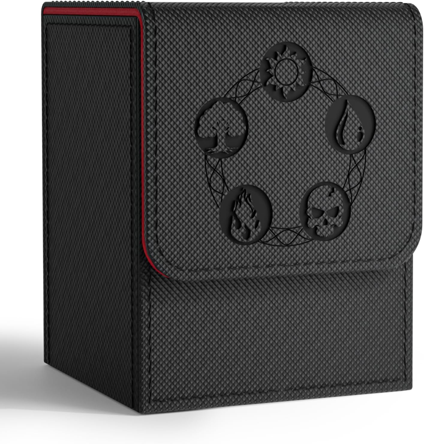ZLCA Card Deck Box for Trading Cards with 2 Dividers, Card Storage Box Fits 100+...